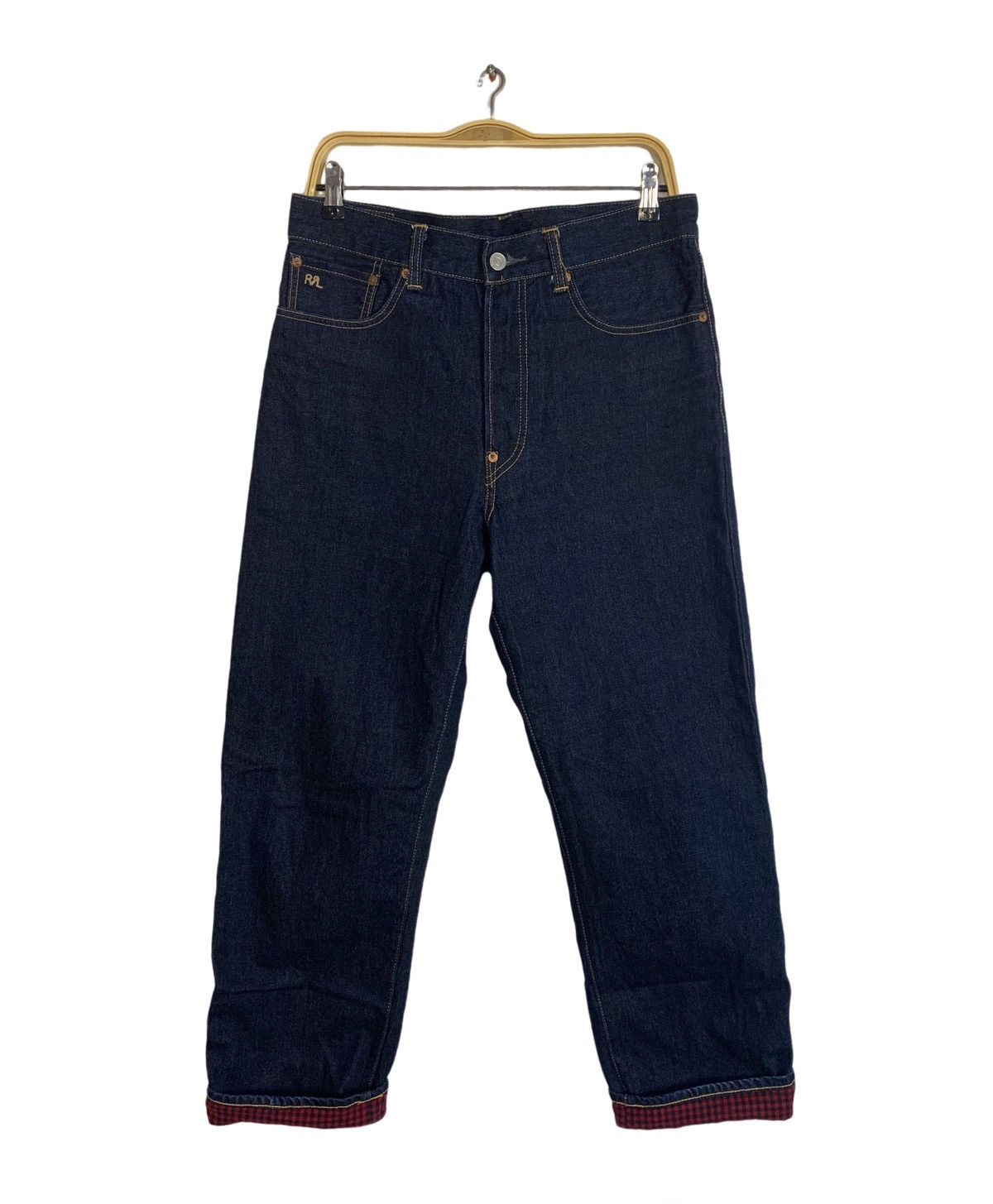 Ralph Lauren RL & Co Lot R01 Indigo Denim Straight Cut
