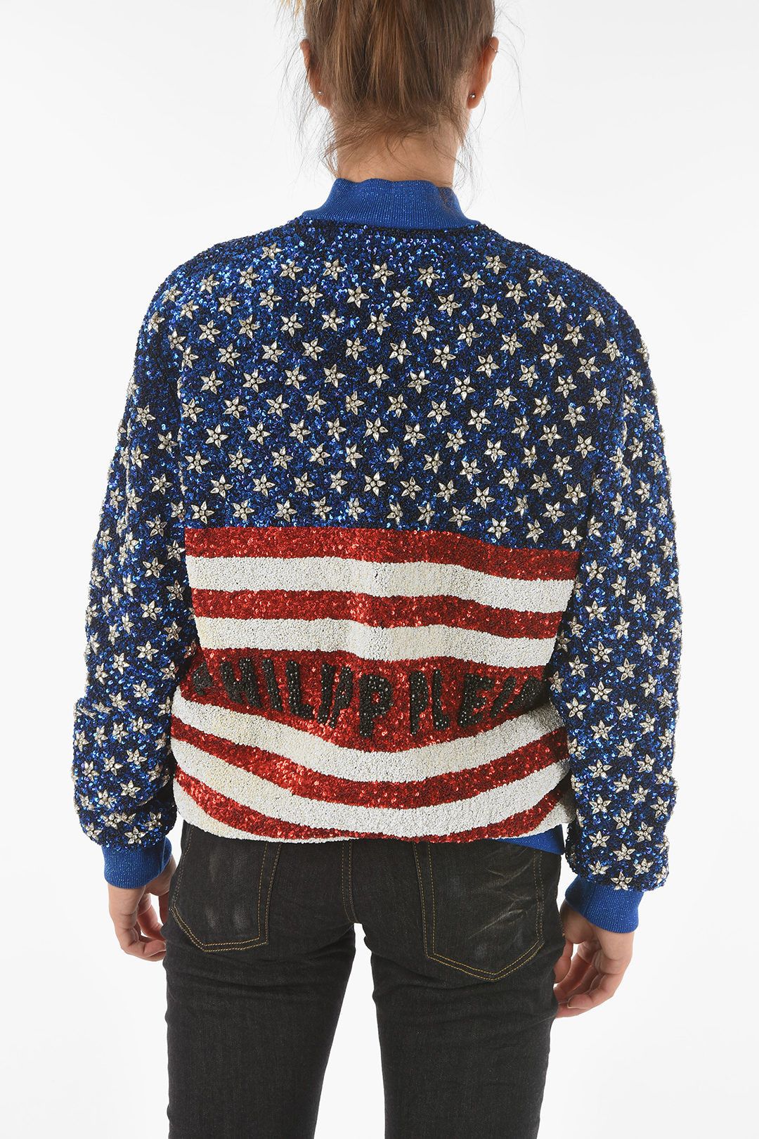 og1mm0324 Bomber Jackets in Blue