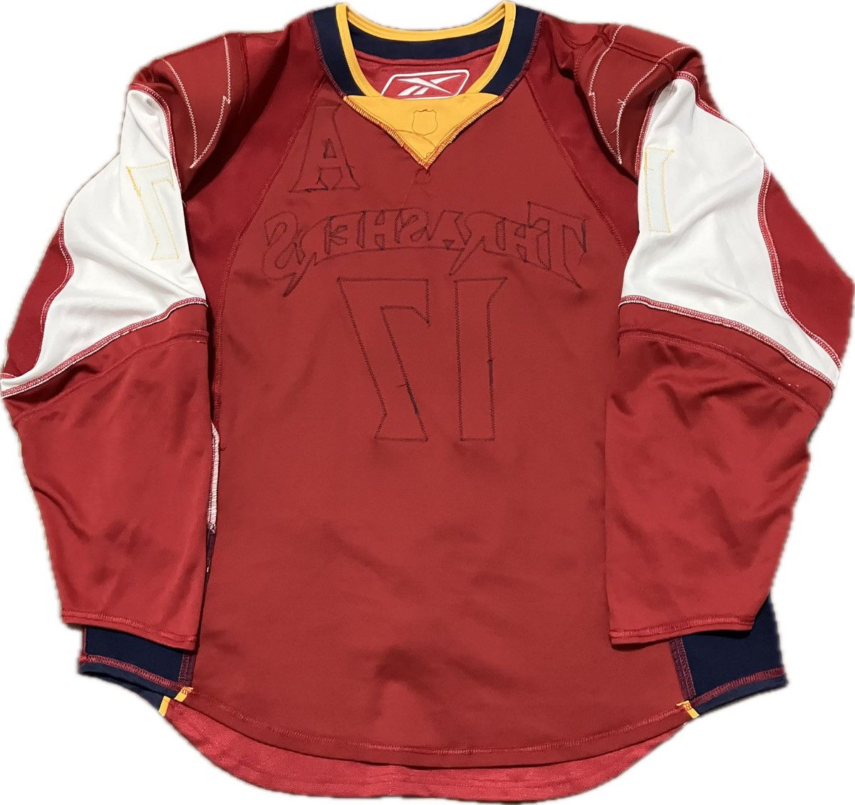 NHL Atlanta Thrashers Reebok Authentic Proto NHL Hockey Jersey Size US XXL / EU 58 / 5 - 6 Thumbnail