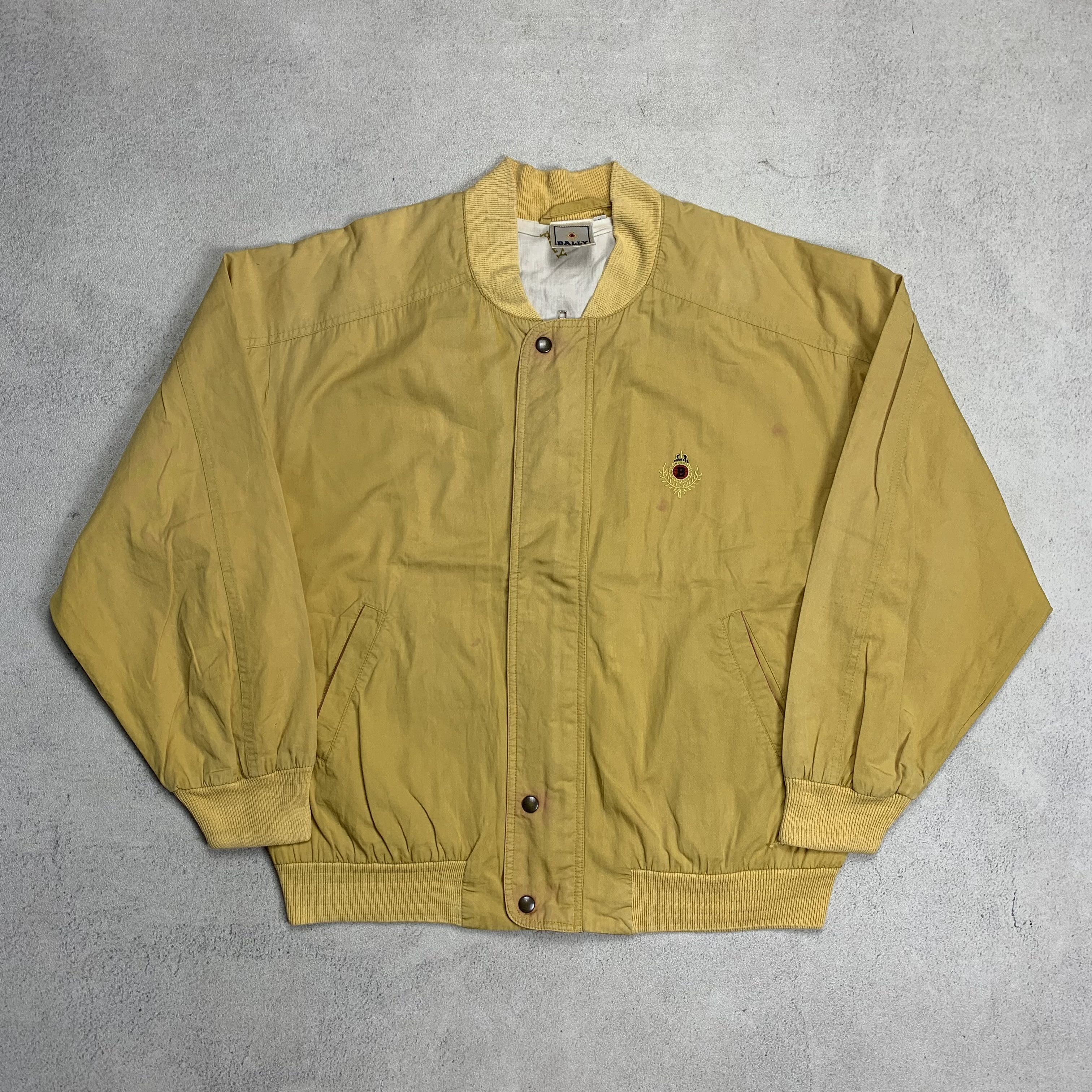 Bally Vintage 90s Bally Bomber Jacket Size US M / EU 48-50 / 2 - 1 Thumbnail