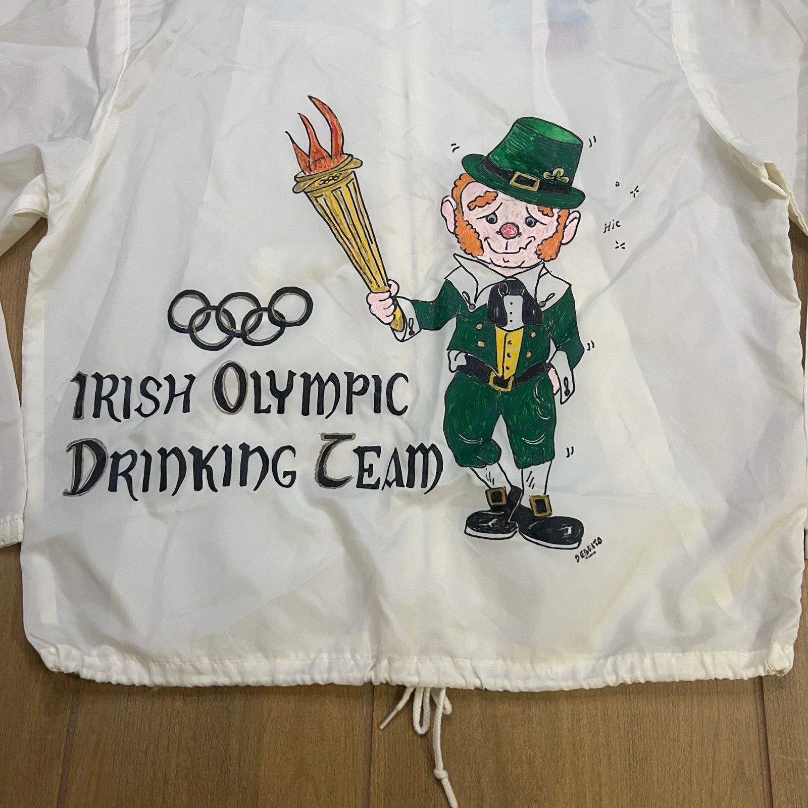 Vintage Vintage Talon Zip Windbreaker Sz S/M Irish Olympic Drinking Size US M / EU 48-50 / 2 - 9 Thumbnail