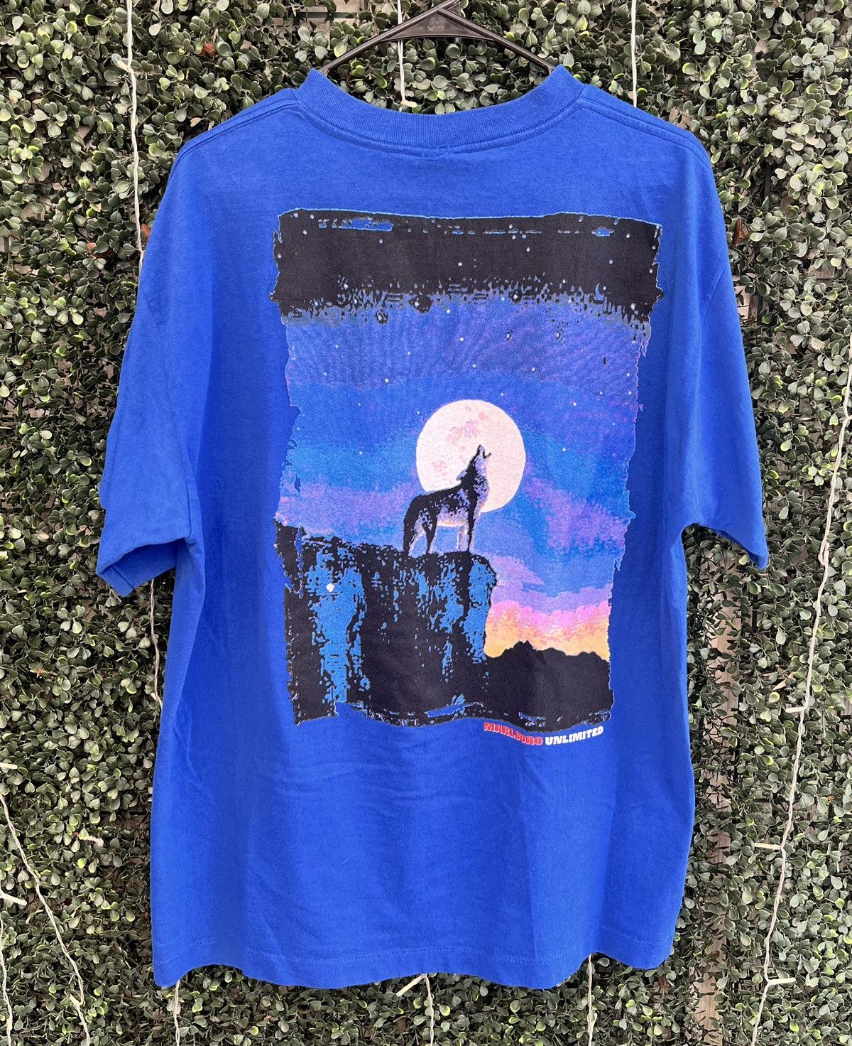 Marlboro Vintage Marlboro Wolf Tee Size US XL / EU 56 / 4 - 3 Thumbnail