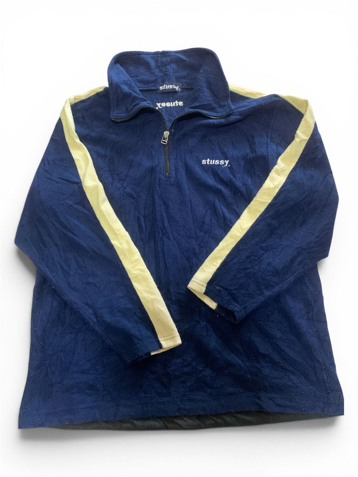 Stussy Vintage Stussy Fleece Tracksuit Set Dark Navy Y2K Streetwear Size US XL / EU 56 / 4 - 8 Thumbnail