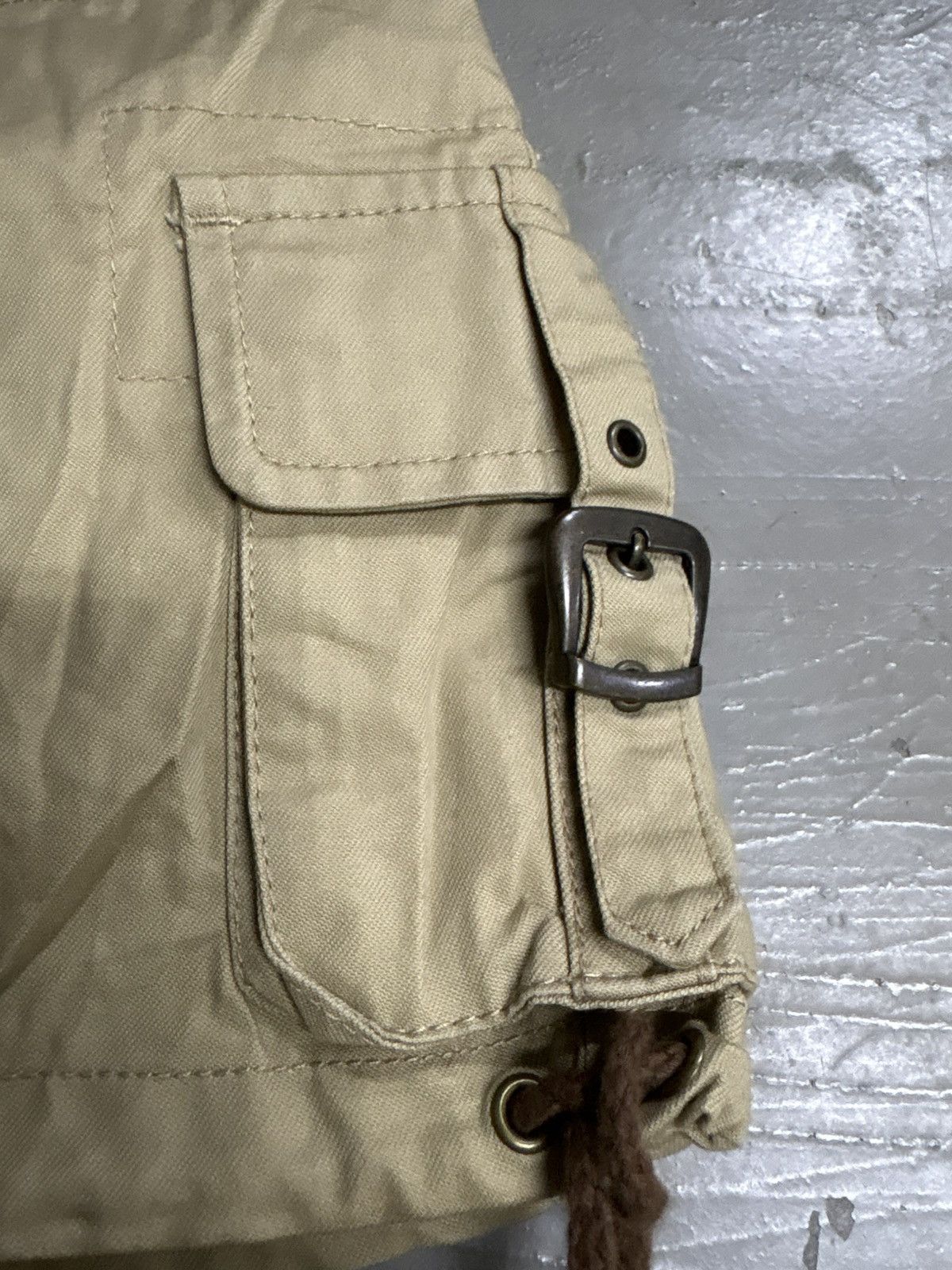 Hysteric Glamour Avirex Y2k mini shorts multipocket grunge military Size 30" / US 8 / IT 44 - 3 Thumbnail