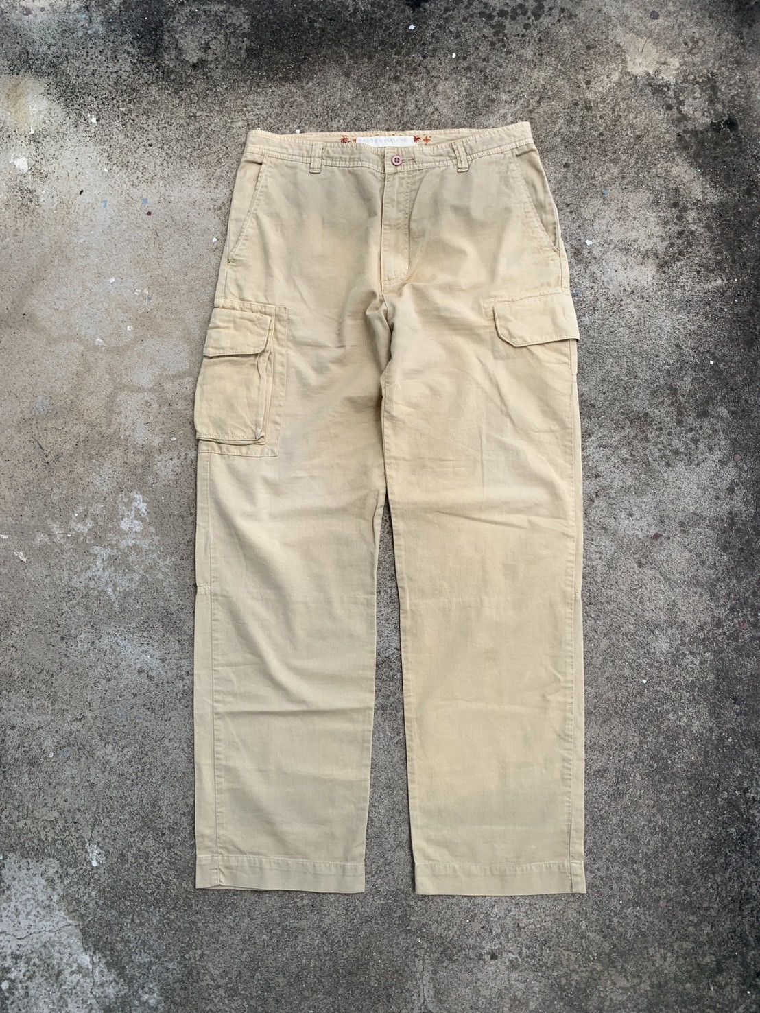 Quiksilver × Vintage QUIKSILVER CARGO PANTS Size US 34 / EU 50 - 1 Thumbnail