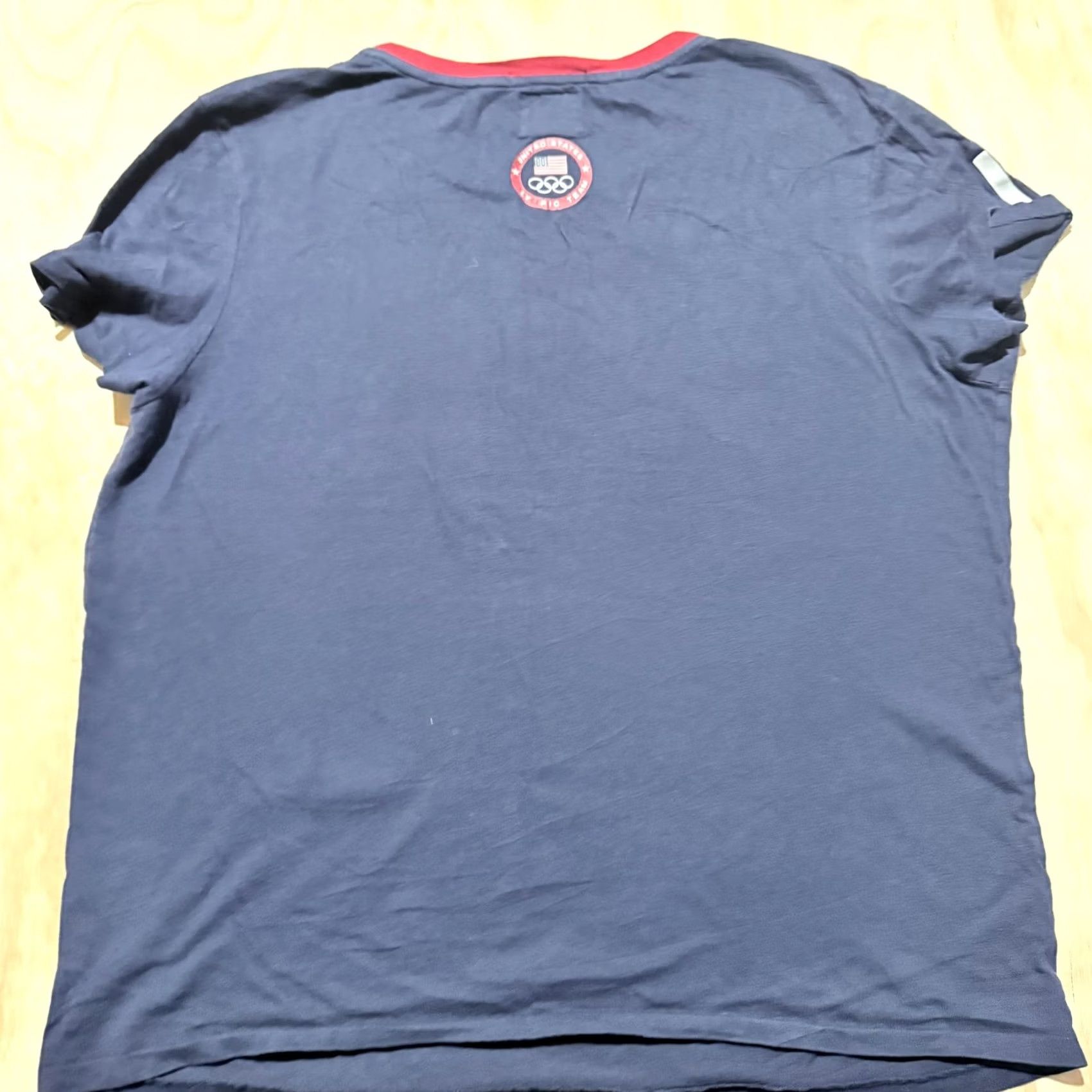Ralph Lauren Ralph Lauren T-Shirt Men Blue Short Sleeve XL USA Olympic Team London 2012 Size US XL / EU 56 / 4 - 2 Thumbnail