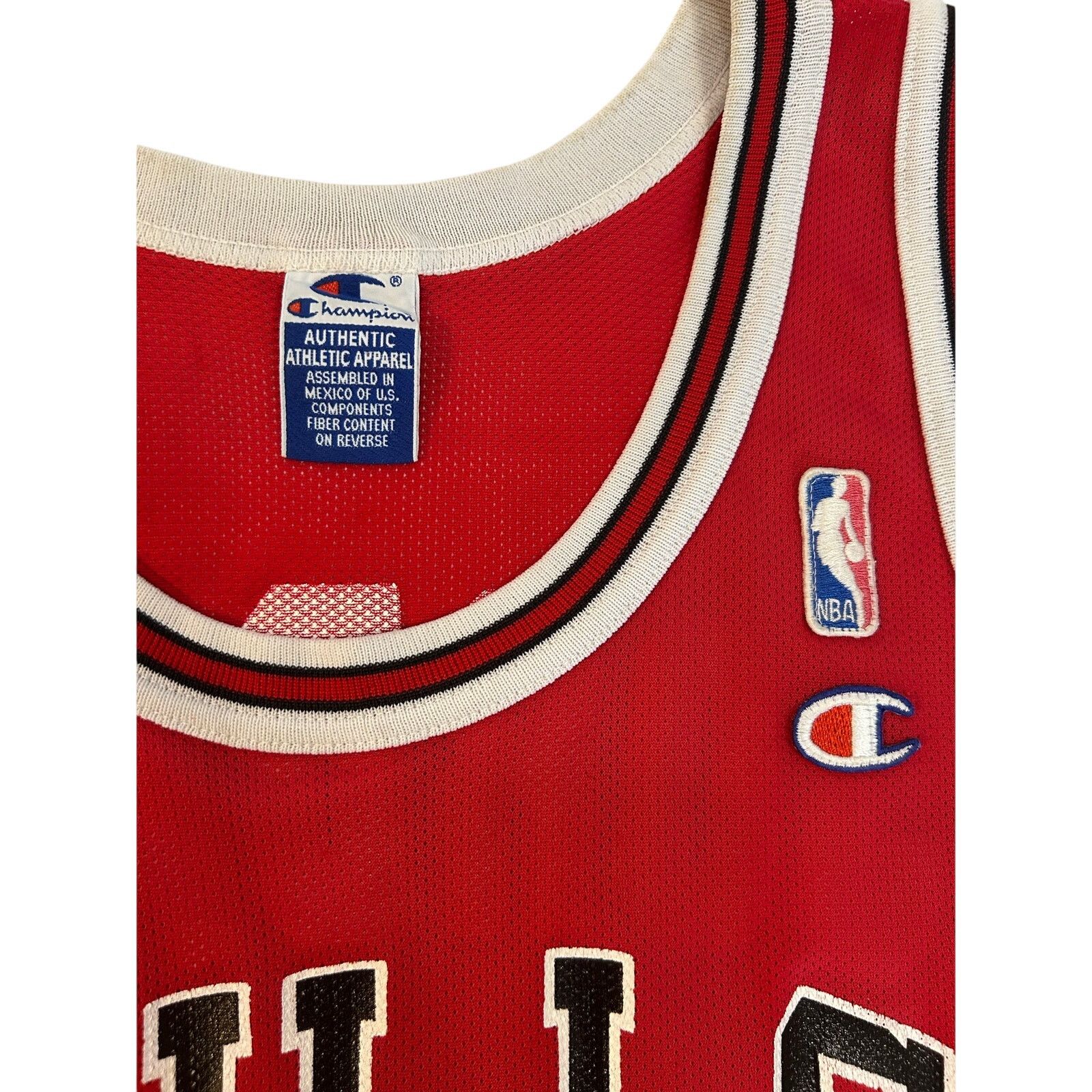 Champion Authentic Champion Vintage Jordan 23 Bulls Jersey Size 2XL Size US XL / EU 56 / 4 - 2 Thumbnail