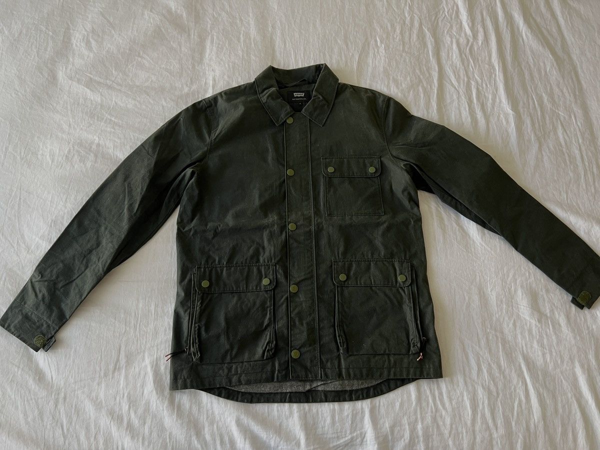 Levi's Levis x Halley Stevensons Wax Jacket Size US M / EU 48-50 / 2 - 4 Thumbnail