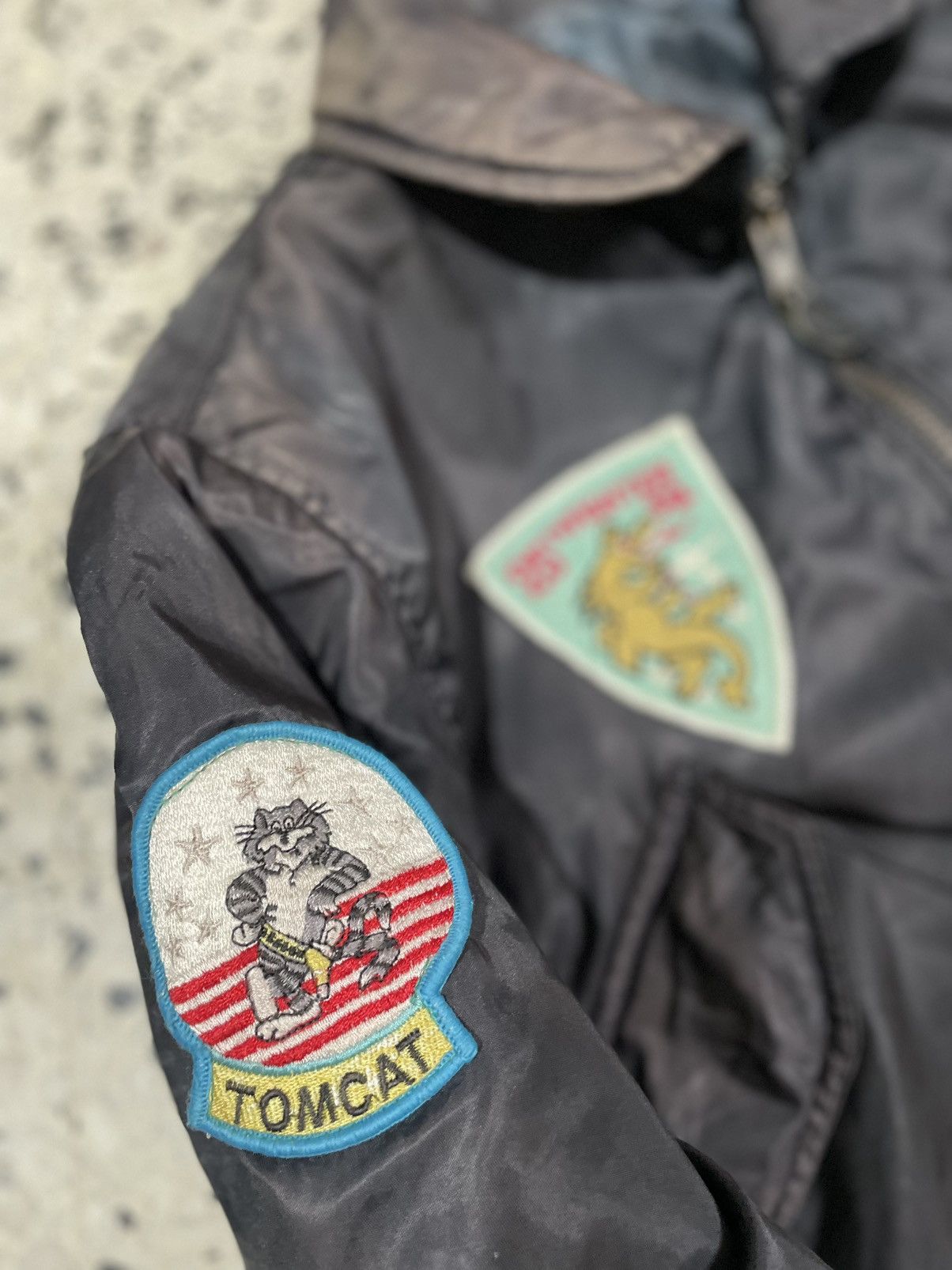 Other Vintage Tomcat Flight Jacket Size US L / EU 52-54 / 3 - 7 Thumbnail