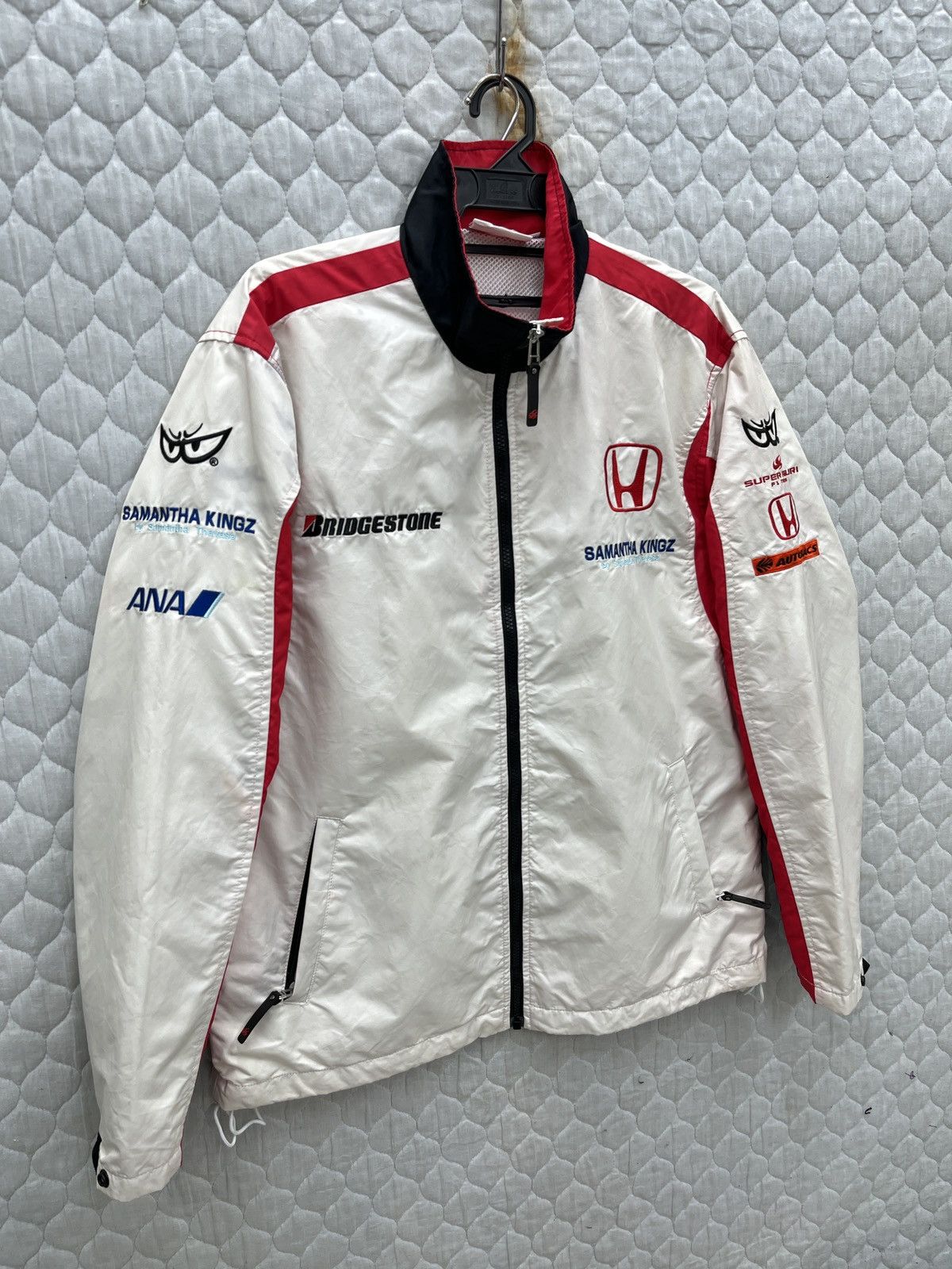 Honda 🔥🔥🔥STEALS SUPER AGURI F1 TEAM RACING JACKET Size US L / EU 52-54 / 3 - 5 Thumbnail