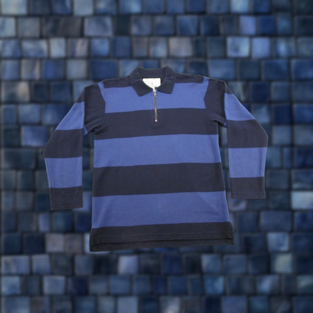 Eddie Bauer VINTAGE Eddie Bauer Polo Shirt Mens S Blue 1/4 Zip Pullover Long Sleeve Striped Polo Shirt Mens S Blue 1/4 Zip Pullover Long Sleeve Striped Size US S / EU 44-46 / 1 - 1 Thumbnail