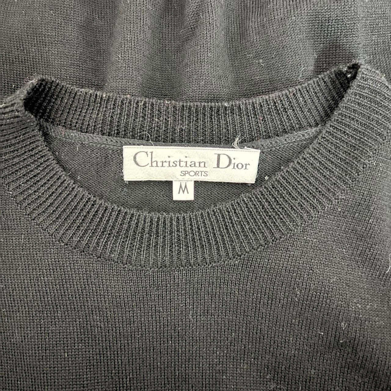 Christian Dior Monsieur Christian Dior Checkered Sweatshirt Size M / US 6-8 / IT 42-44 - 3 Thumbnail
