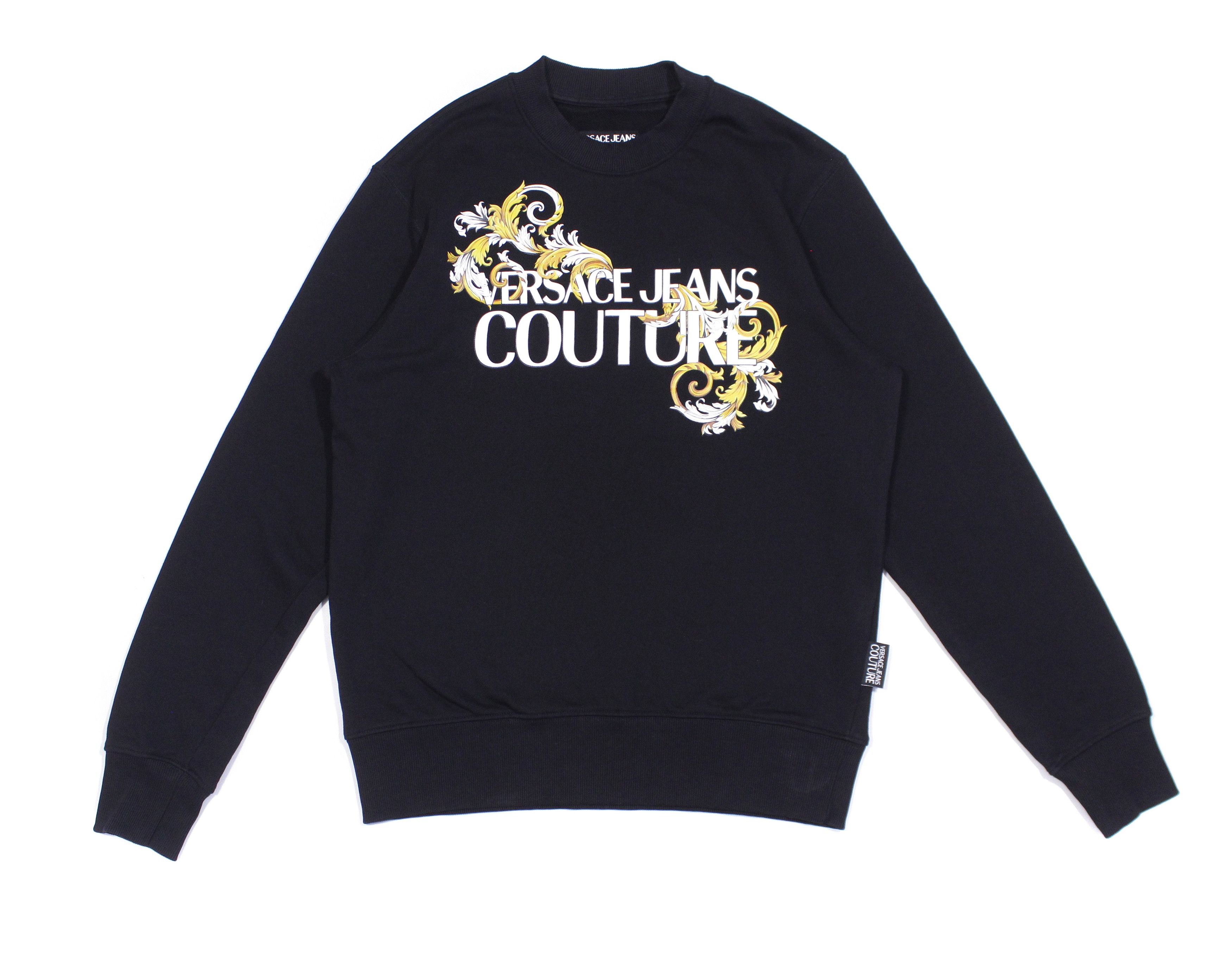 Versace Jeans Couture Big Logo Barroco Sweatshirt | Grailed, image size:3500x2727