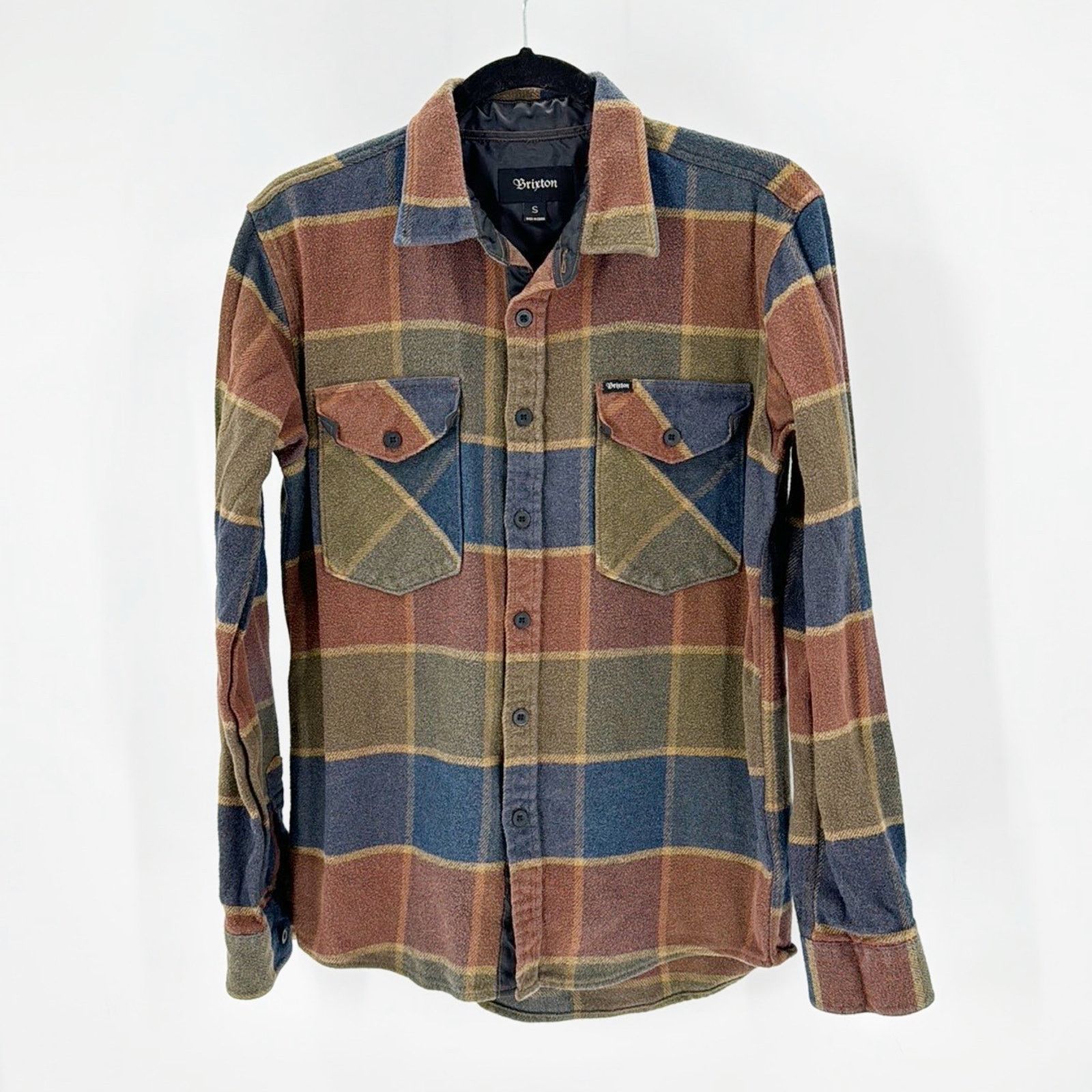 Brixton Brixton Weldon Flannel Shirt button down casual gorpcore Size US S / EU 44-46 / 1 - 2 Thumbnail
