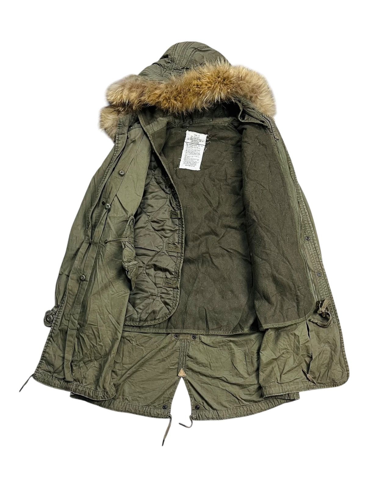 If Six Was Nine 2000s GOA - Apocalypse Fur Hoodie Jacket Size US M / EU 48-50 / 2 - 6 Thumbnail