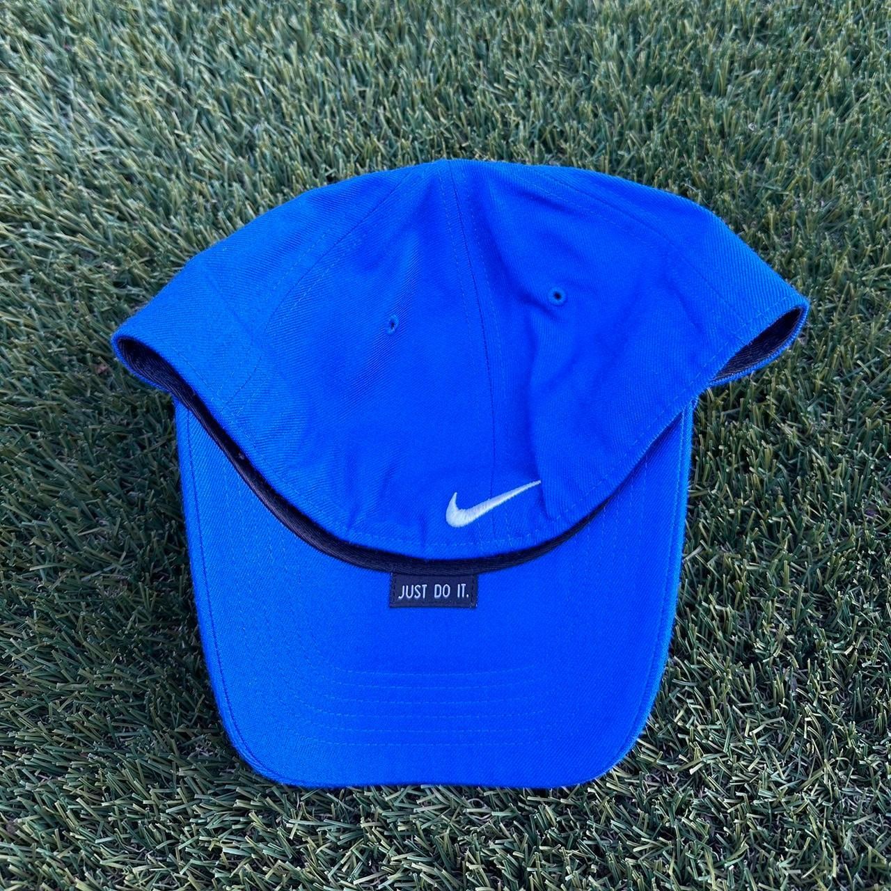 Nike × Vintage Y2K Nike Check Fitted Hat Size ONE SIZE - 3 Thumbnail