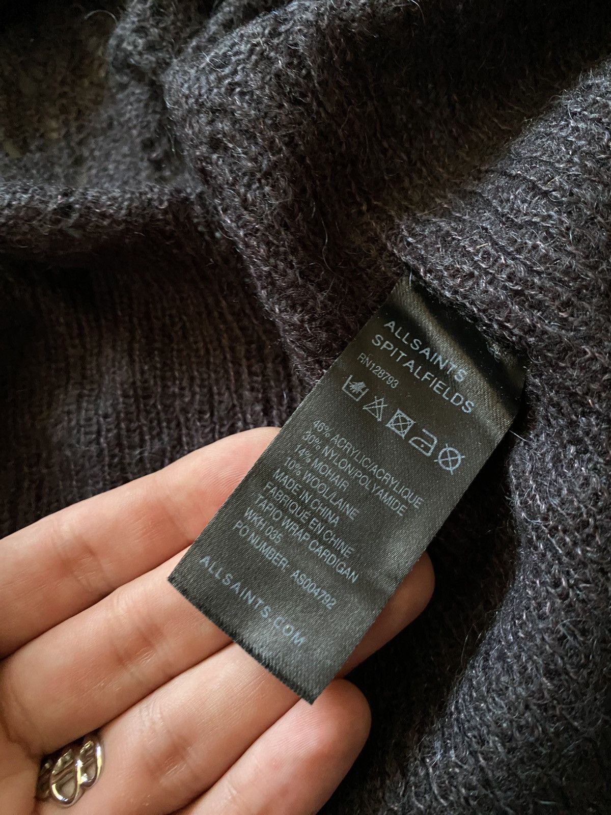 Allsaints Allsaints mohair rare asymmetrical rare sweaters Size M / US 6-8 / IT 42-44 - 6 Thumbnail