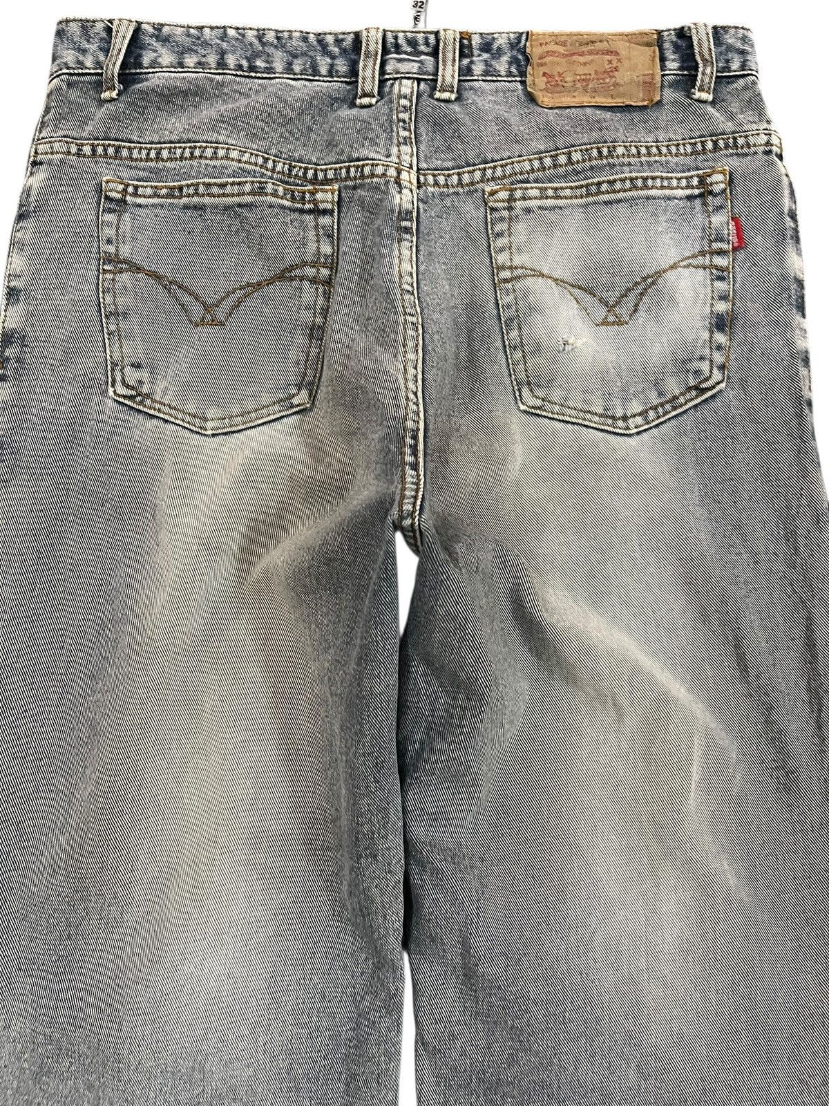 JNCO Vintage Part Three Wide Leg Distressed Denim Size US 33 - 6 Thumbnail