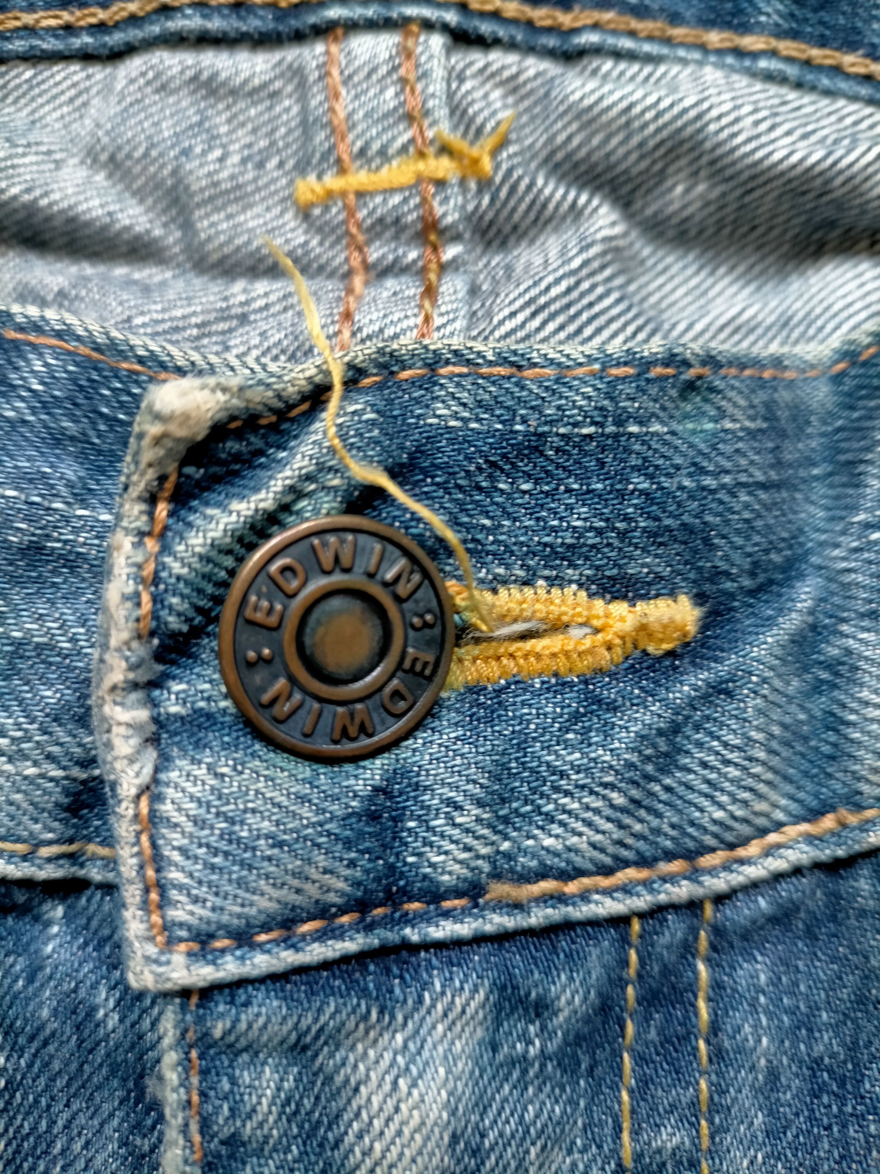 Edwin Flare Jeans 503 Japan Boot cut Denim Size US 34 / EU 50 - 20 Thumbnail
