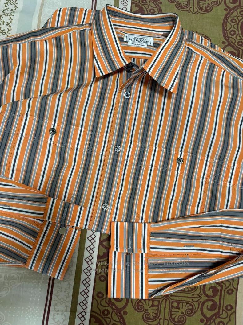 Hermes Hermes size 43 Casual shirt Size US M / EU 48-50 / 2 - 9 Thumbnail