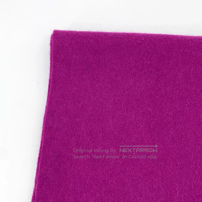 Saint Laurent Paris Saint Laurent Paris Purple Logo Letter Embroidered Wool Fr Size ONE SIZE - 3 Thumbnail