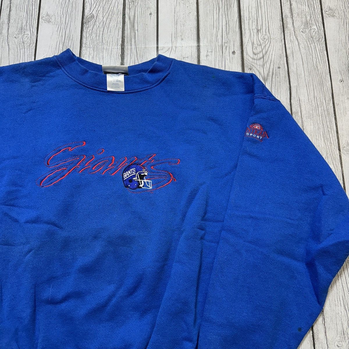 Antigua × NFL × Vintage Vintage New York Giants sweatshirt Size US XL / EU 56 / 4 - 3 Thumbnail