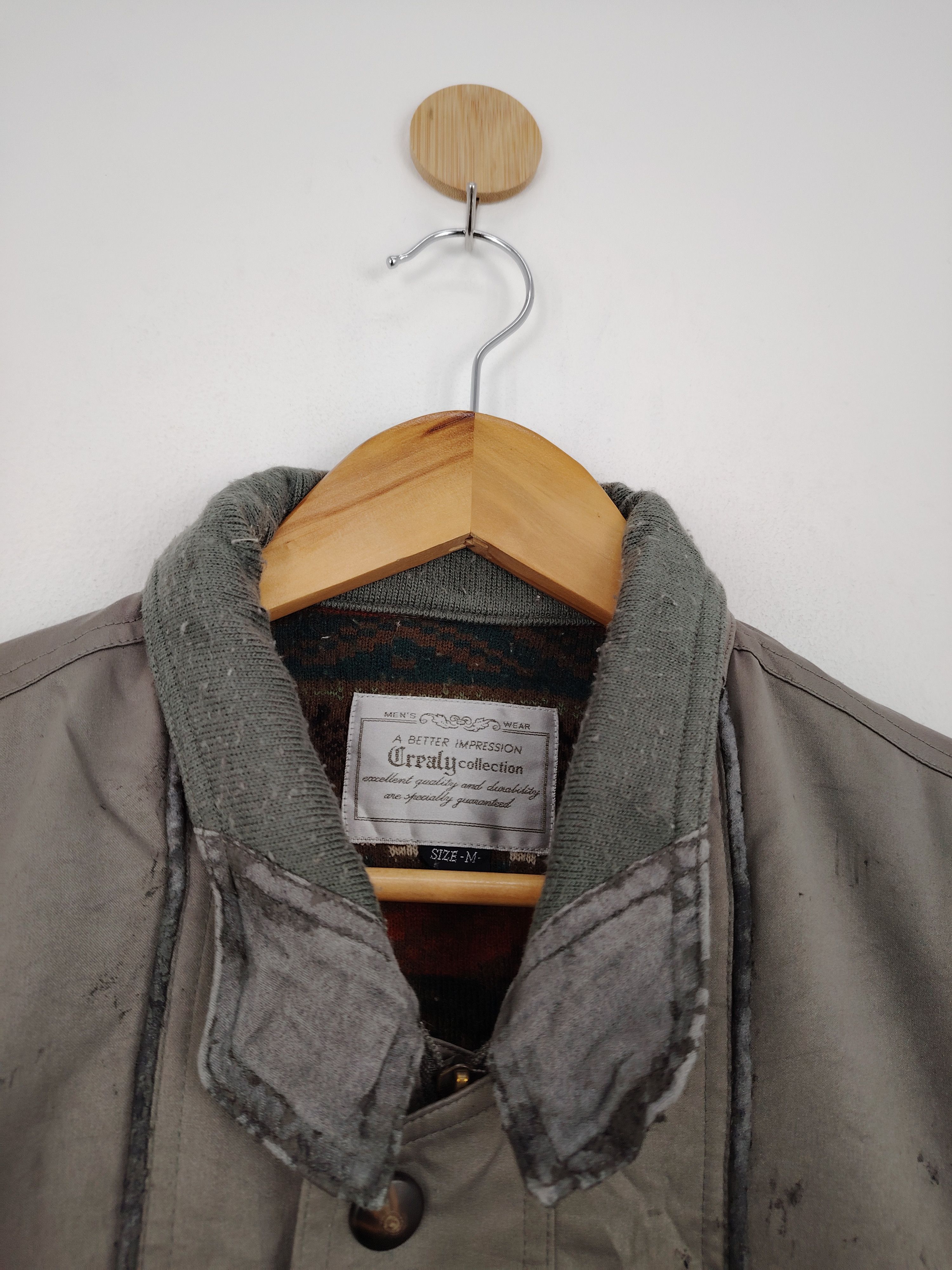 Japanese Brand × Vintage vintage Japanese Brand Zipper Up Bomber Style Jacket Size US L / EU 52-54 / 3 - 11 Thumbnail