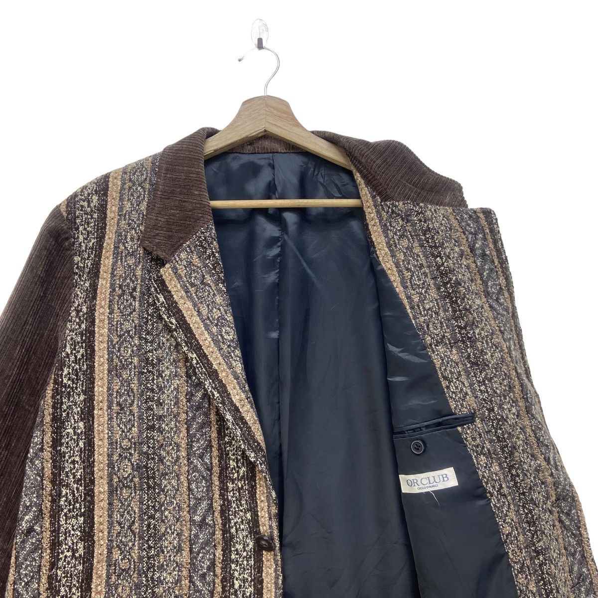 Japanese Brand Japanese Brand Ciclo D’amici Patchwork Wool+Corduroy Jacket Size US M / EU 48-50 / 2 - 13 Thumbnail