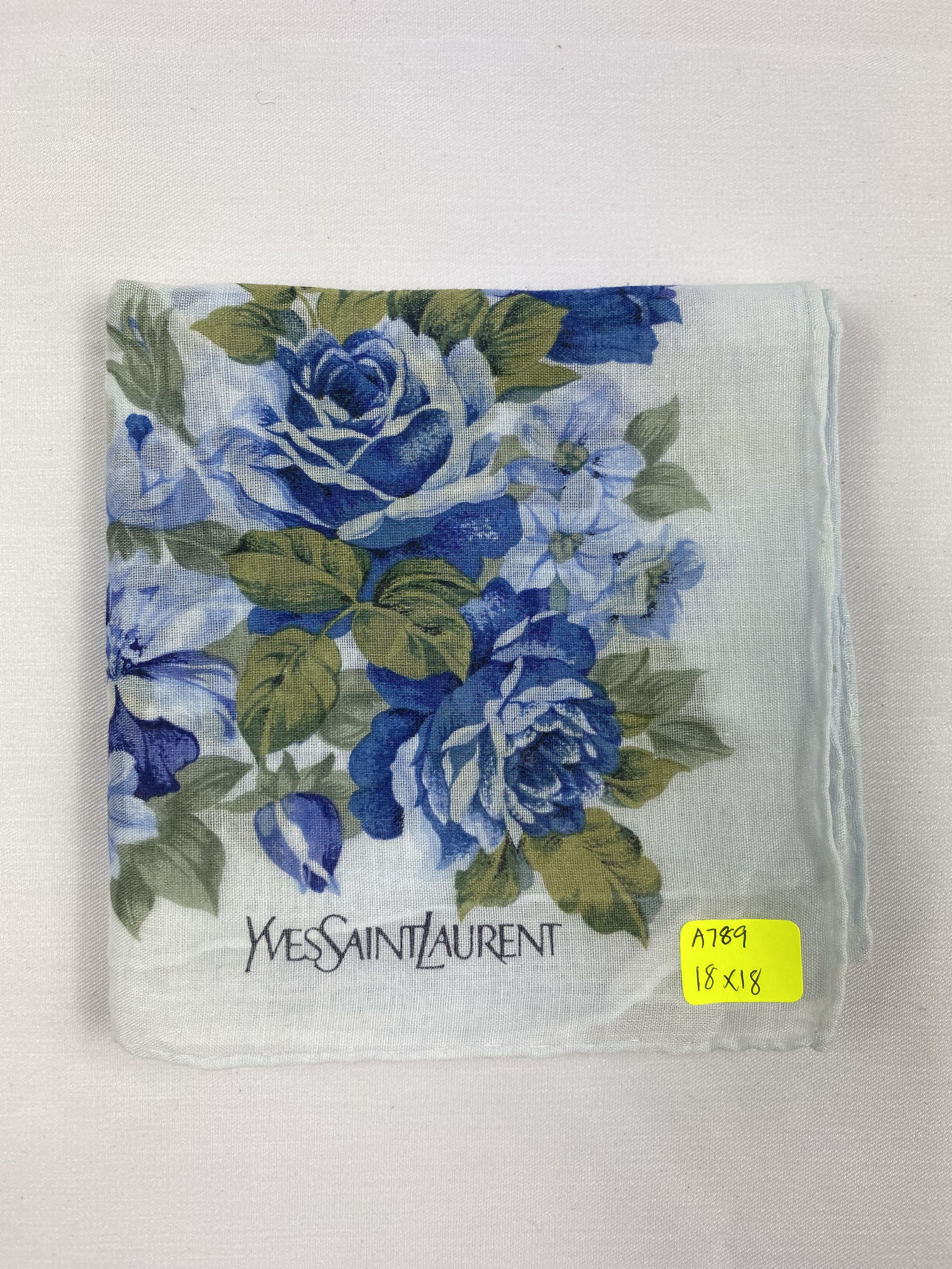 Yves Saint Laurent Yves Saint Laurent Handkerchief / Bandana / Neckerchief Size ONE SIZE - 7 Thumbnail