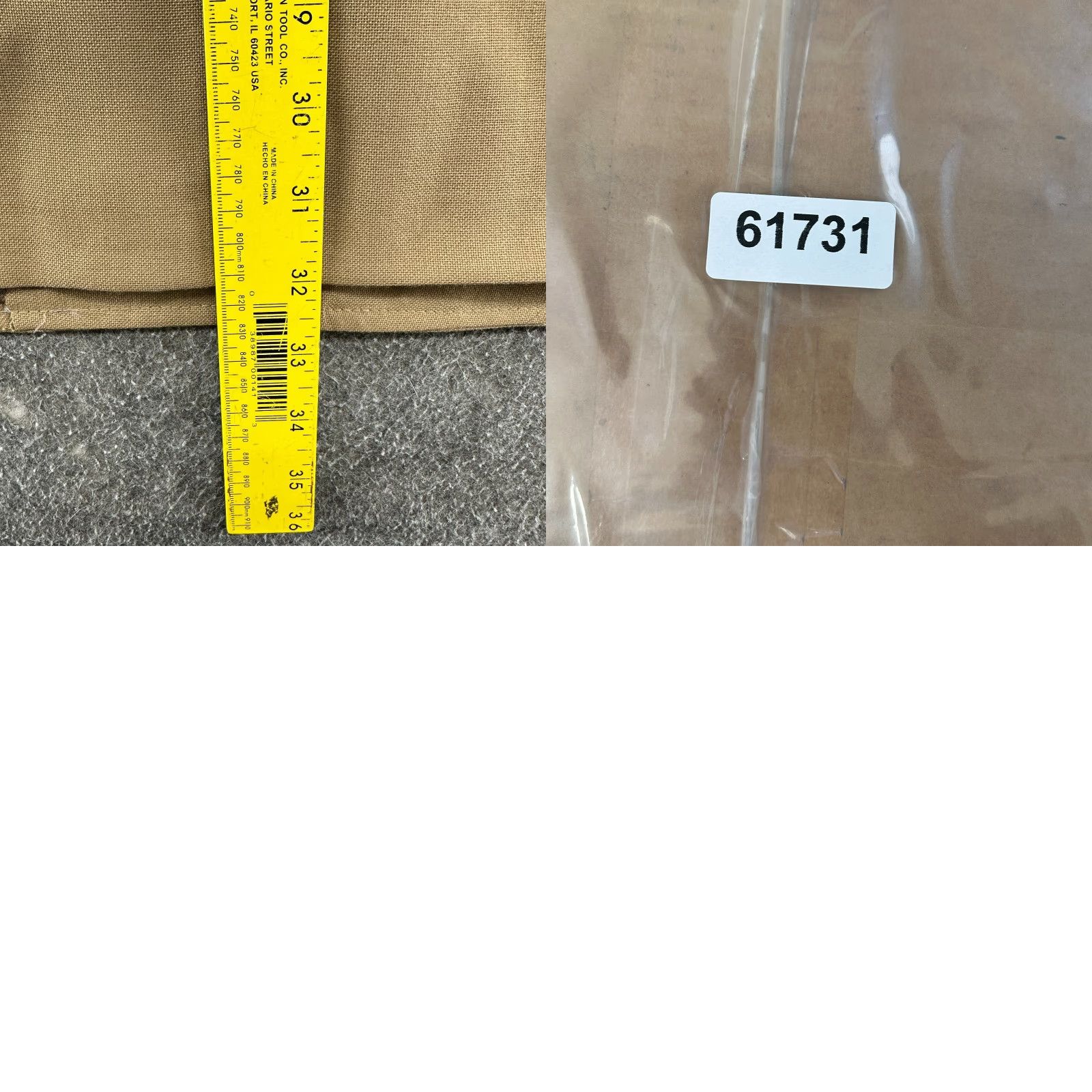 Eddie Bauer VINTAGE Eddie Bauer Jacket Mens 40L Long Beige Brown Blazer Sport Coat Leather Suede Overcoat Western Outdoor 70s Mens Size 40R - 9 Thumbnail