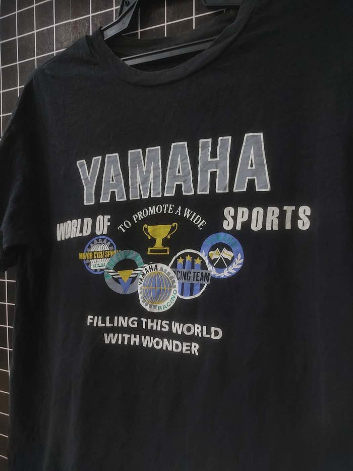 Yamaha Vintage Yamaha T-shirt (Distressed) Size US M / EU 48-50 / 2 - 2 Thumbnail