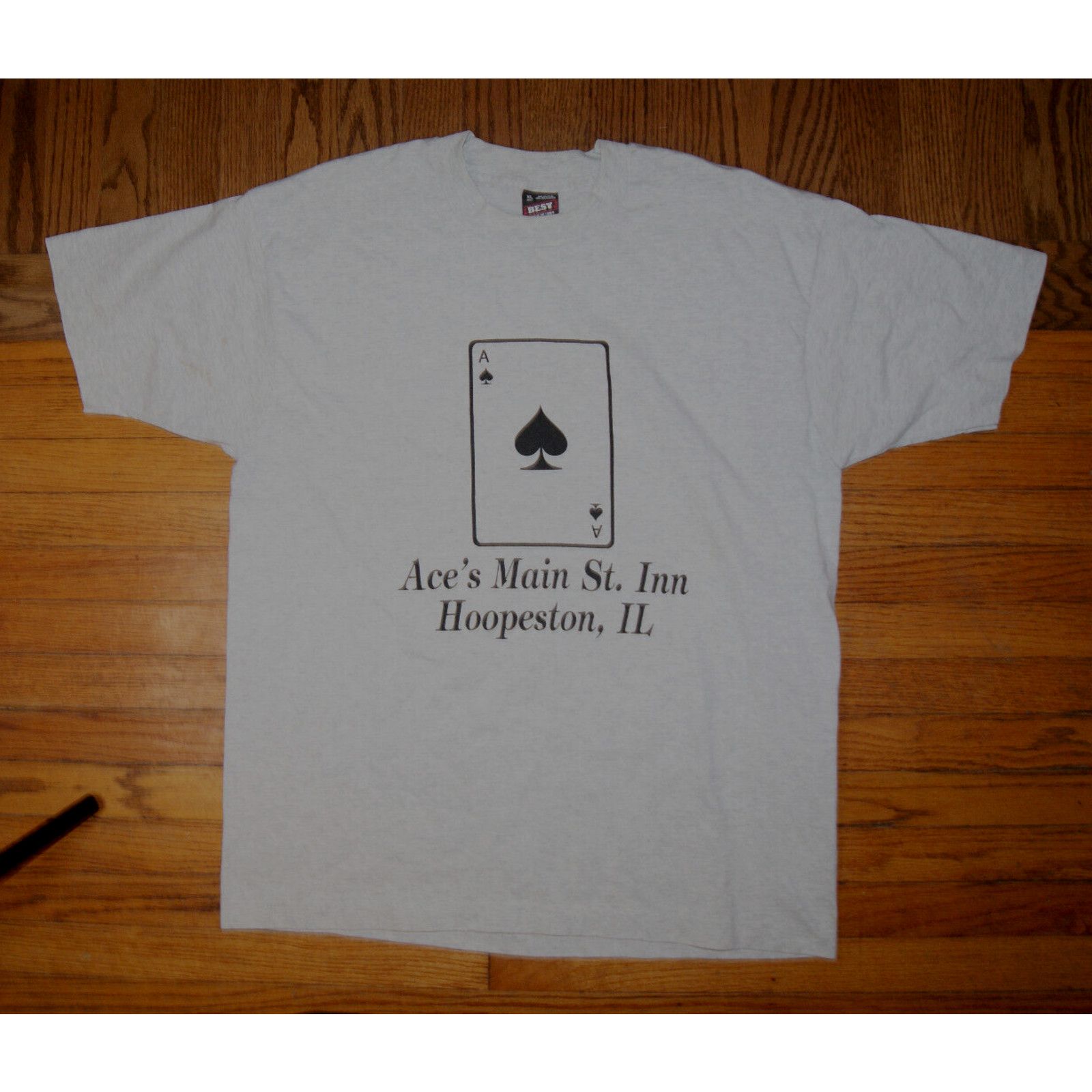 Fruit Of The Loom VTG XL Single Stitch Best TShirt Ace's Main St Inn USA Size US XL / EU 56 / 4 - 2 Thumbnail