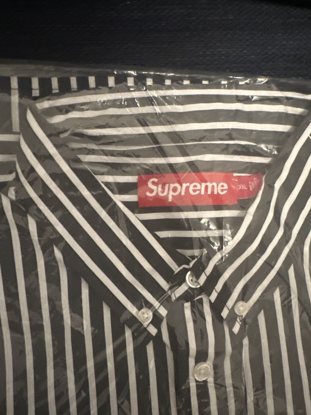 Supreme Supreme Stripe Shirt (SS26) Size US XXL / EU 58 / 5 - 3 Thumbnail