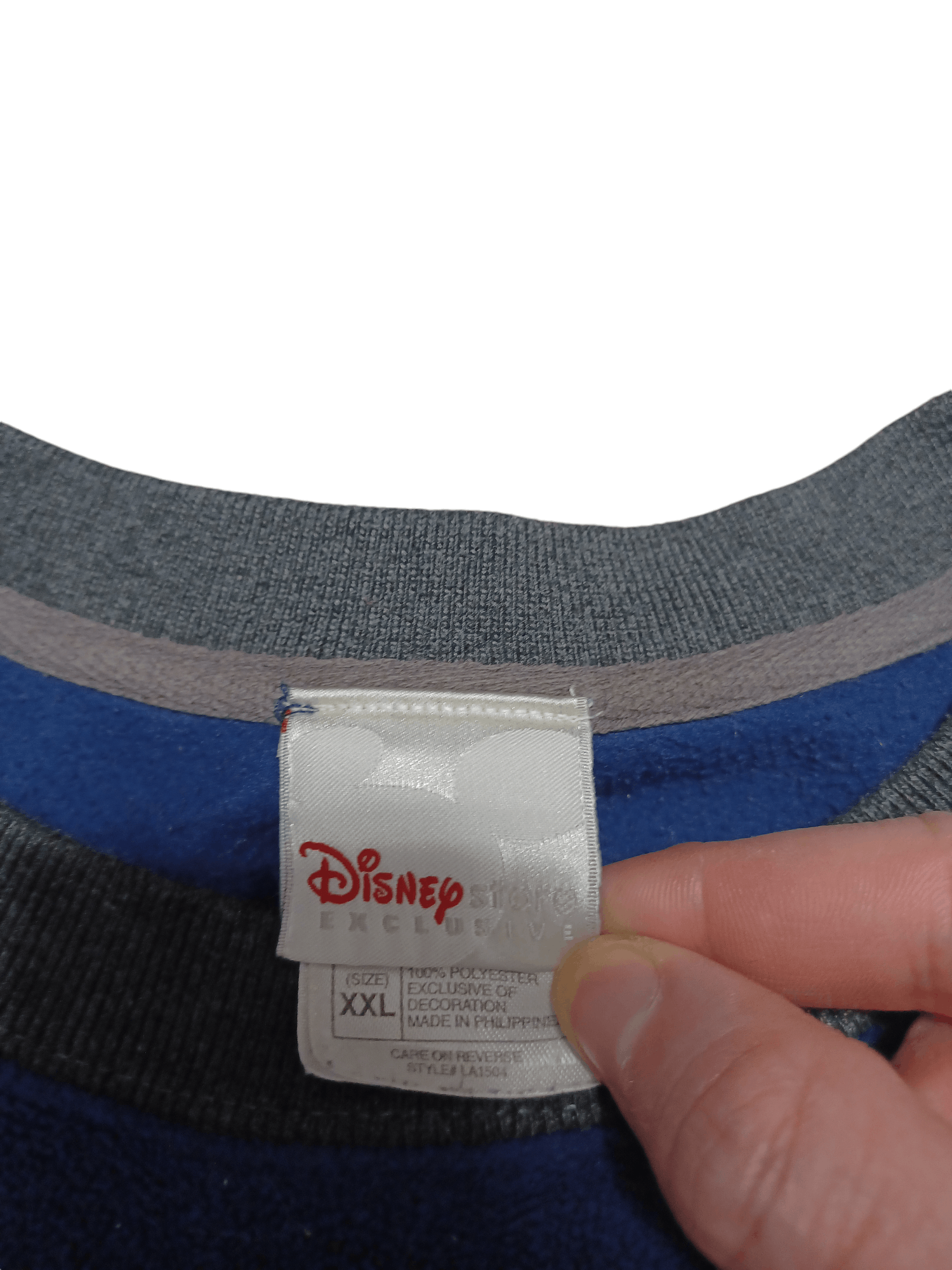 Disney TIGGER DISNEY VINTAGE BIGLOGO EMBROIDERED FLEECE SWEATSHIRT Size US XL / EU 56 / 4 - 4 Thumbnail