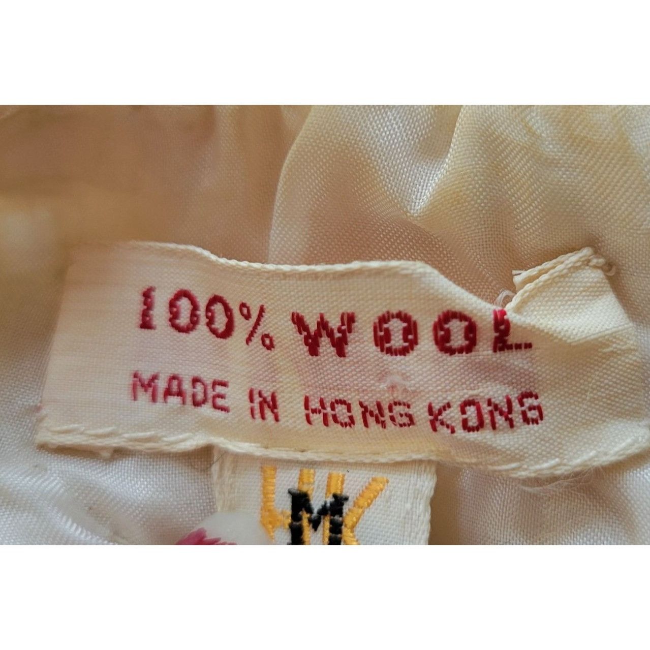 Vintage Vintage Beaded M Sequined Wool Top Short Sleeves Hong Kong B Size M / US 6-8 / IT 42-44 - 2 Thumbnail