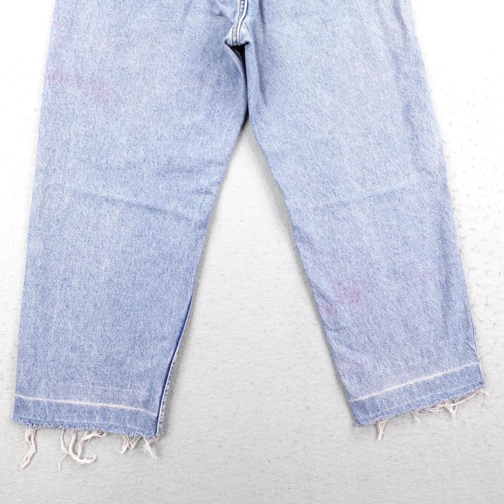 Levi's VINTAGE Levi's Jeans Men 42x30 Blue Denim Straight Baggy 90s Silver Tab Faded Distressed Pockets Jeans Mens Size 42 Distressed 90s Size US 42 / EU 58 - 7 Thumbnail
