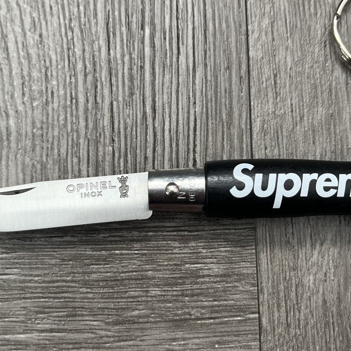 Supreme Supreme Opinel Keychain Knife Black Size ONE SIZE - 2 Thumbnail