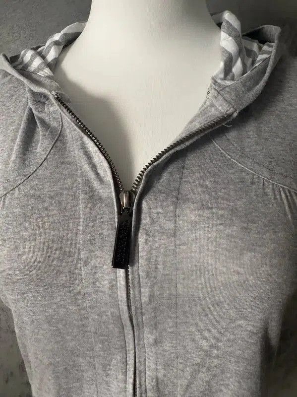 Burberry Burberry Gray Cotton Short Sleeve Hoodie Dress. Size M / US 6-8 / IT 42-44 - 6 Thumbnail