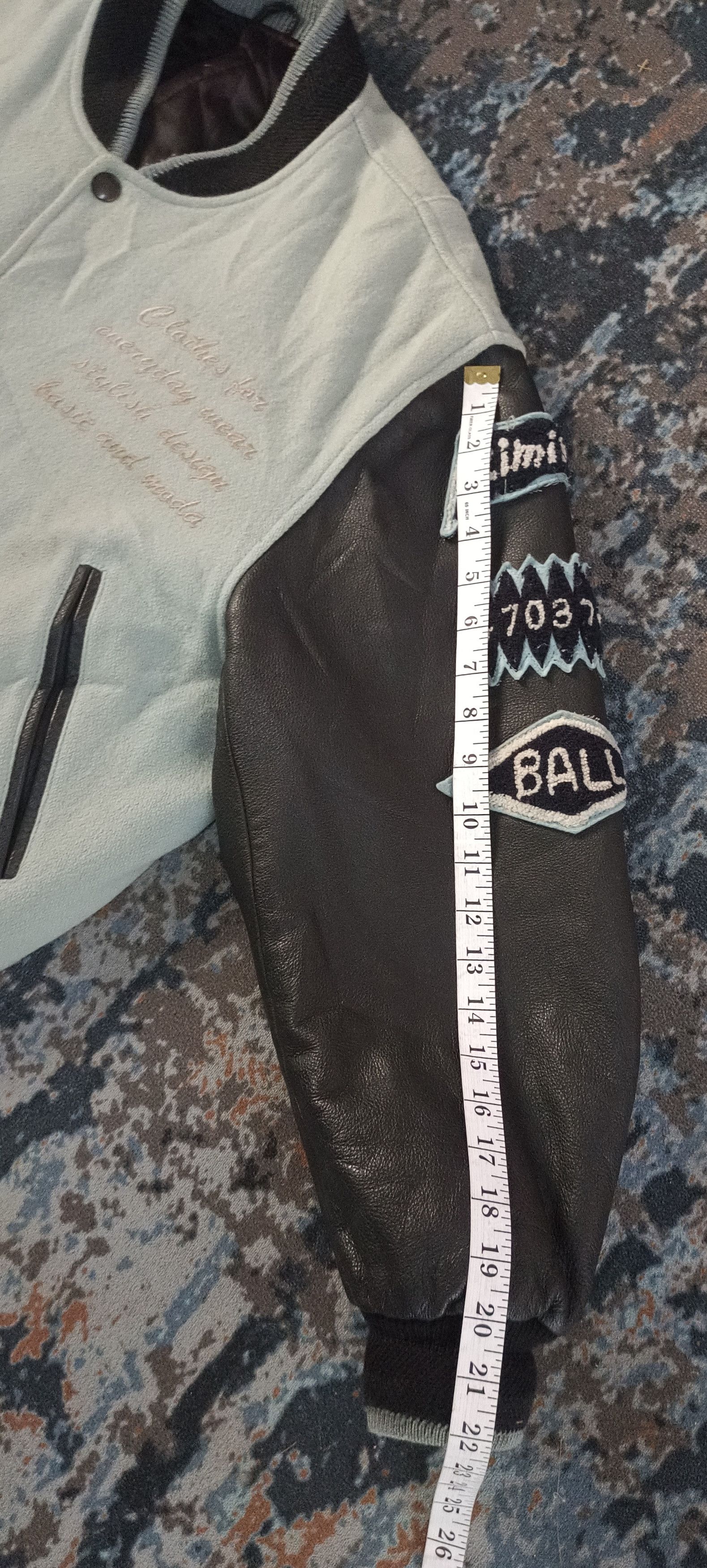 Vintage Vintage Ball Basic Remini 47037 Italian Sleeve Leather Size US M / EU 48-50 / 2 - 16 Thumbnail