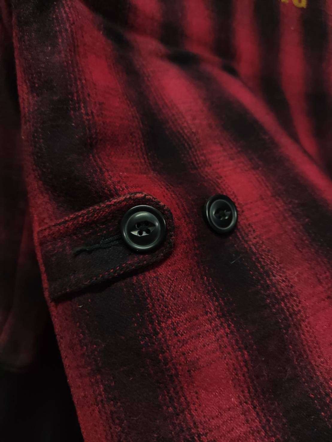 Japanese Brand Vtg Thanal Standard " Fuck The Rules " Leathers Wool Jacket Size US M / EU 48-50 / 2 - 16 Thumbnail