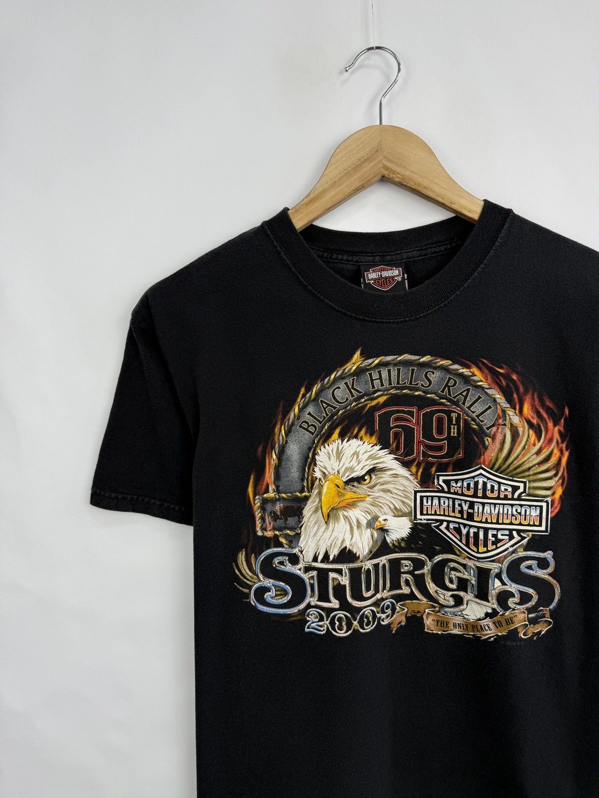 Harley Davidson 🇺🇸 Vintage Harley Davidson Sturgis T-Shirt Mount Rushmore 3D Size US M / EU 48-50 / 2 - 4 Thumbnail
