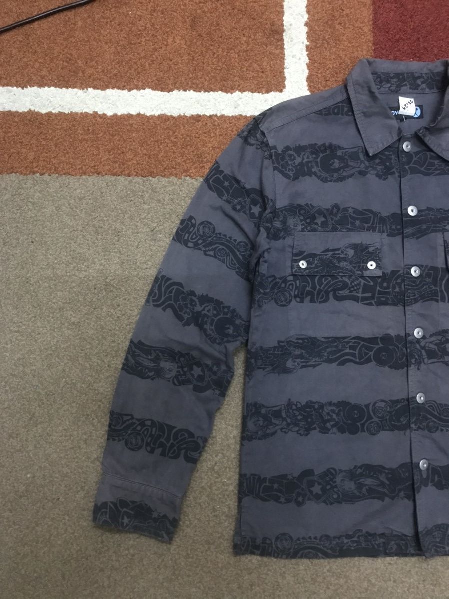 Japanese Brand NCYHAIT Japan Anime Prisoner Stripe Light Jacket Size US L / EU 52-54 / 3 - 4 Thumbnail
