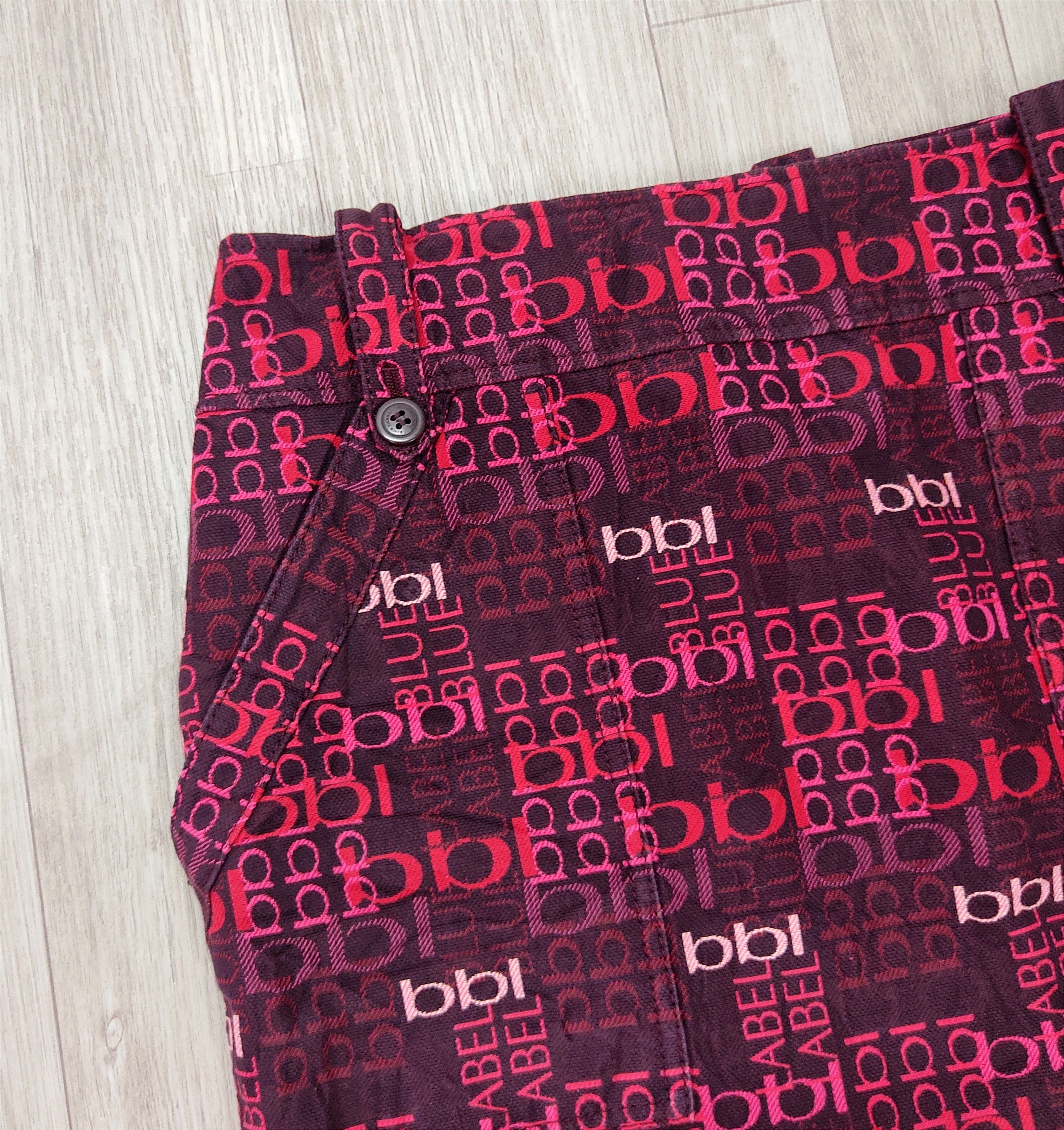 Burberry BURBERRY Blue Label All Over Print Monogram Mini Skirt Size 27" / US 4 / IT 40 - 4 Thumbnail