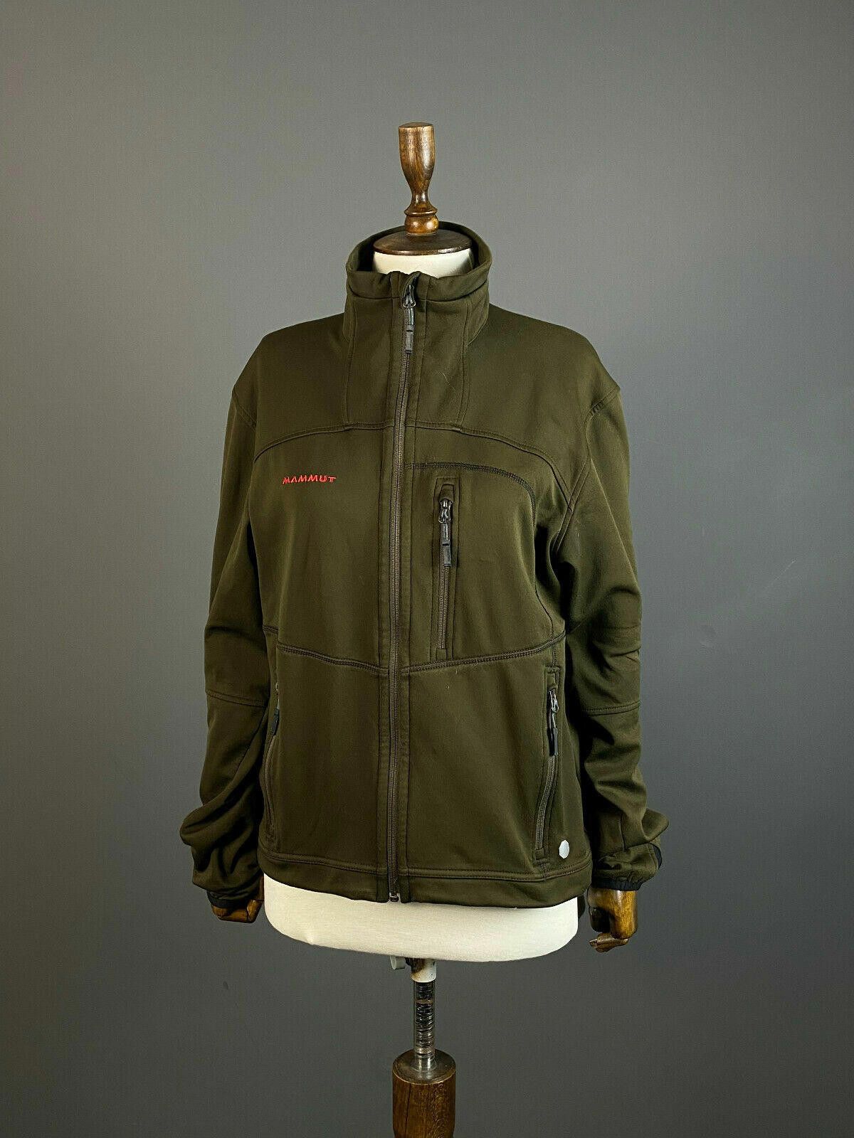 Mammut Mammut Khaki Green Soft Shell Zip Pockets Jacket Size M Size M / US 6-8 / IT 42-44 - 1 Thumbnail