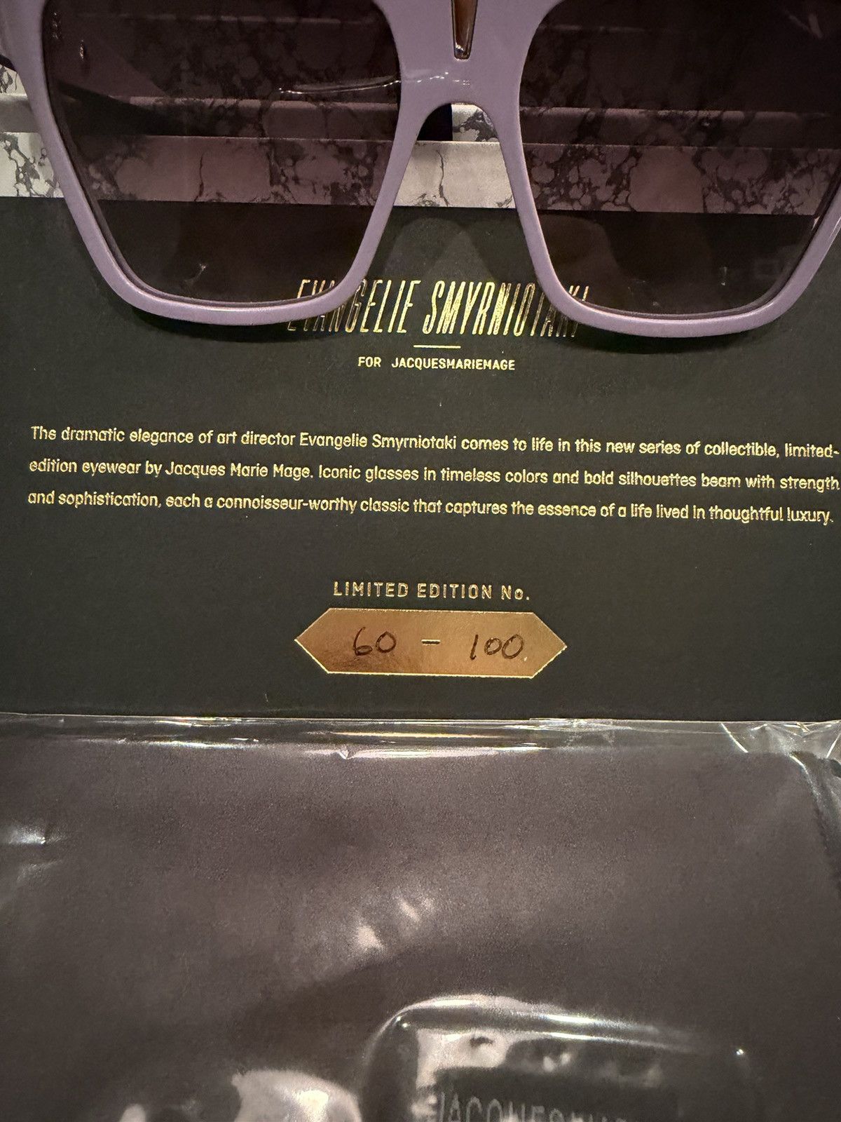 Jacques Marie Mage Jacques marie mage selini sunglasses Size ONE SIZE - 8 Thumbnail