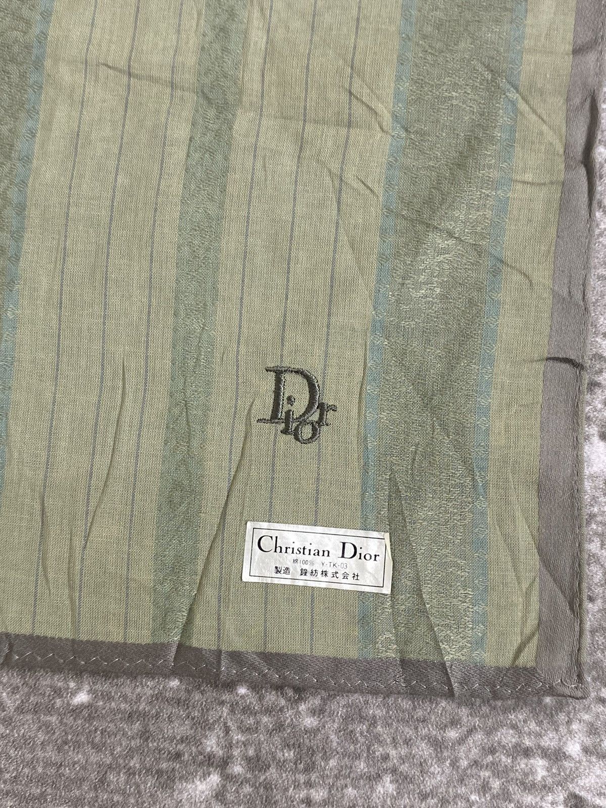 Christian Dior Monsieur Christian dior Handkerchief / Bandana / Neckerchief Size ONE SIZE - 3 Thumbnail