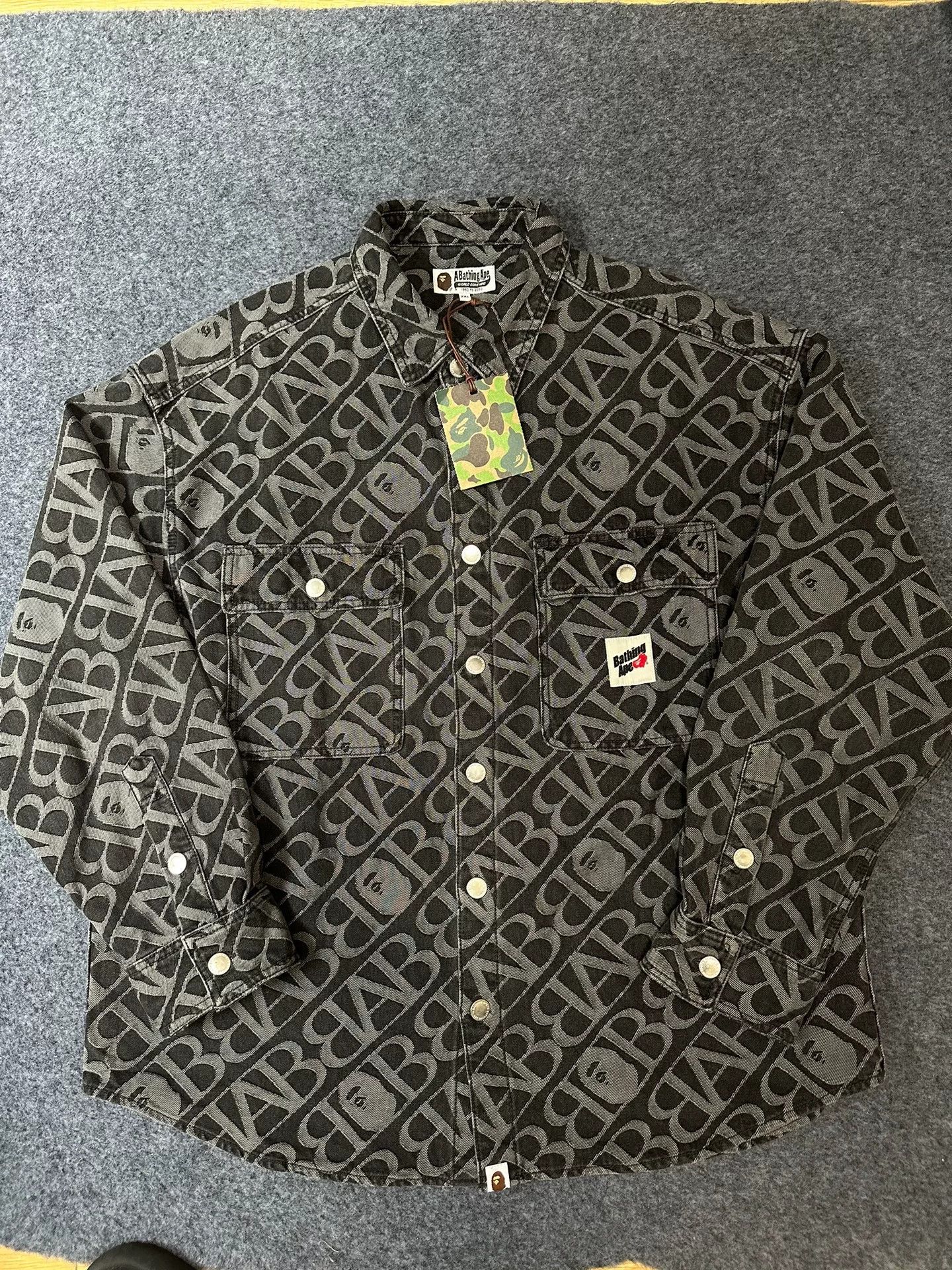 Bape Bape Ogo Multi Shark Sweatshirt Size US XXL / EU 58 / 5 - 1 Thumbnail