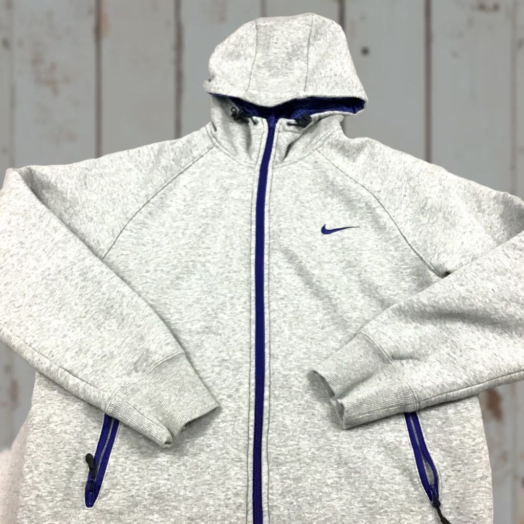 Nike Nike Jacket Men Large Gray Geometric Full Zip Hood Reversible Pockets L Size US L / EU 52-54 / 3 - 1 Thumbnail
