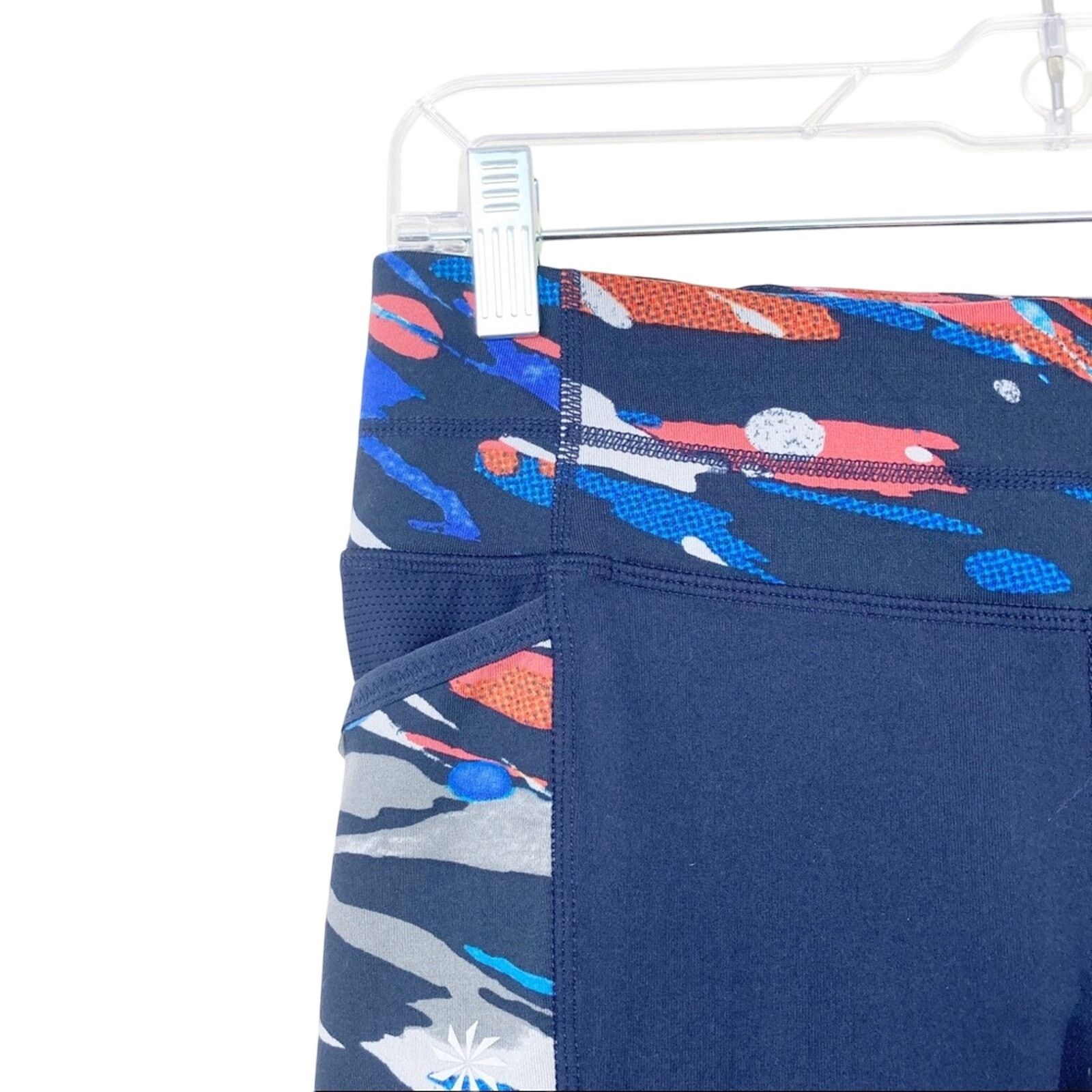 Athleta Athleta spliced fire be free knicker crop leggings Size 27" / US 4 / IT 40 - 7 Thumbnail