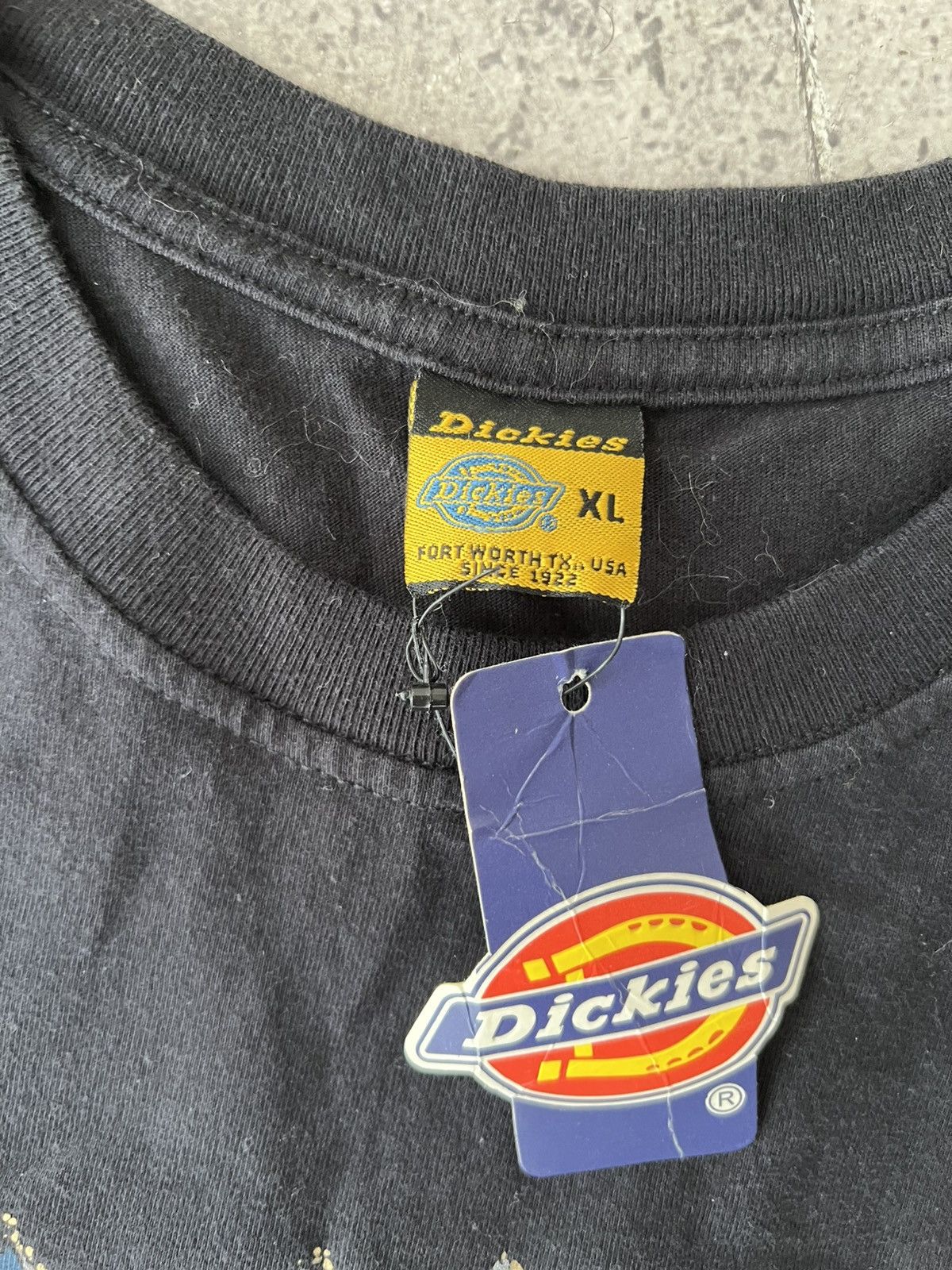 Dickies × JNCO × Vintage Crazy Y2K Dickies T-Shirt Size US XL / EU 56 / 4 - 4 Thumbnail